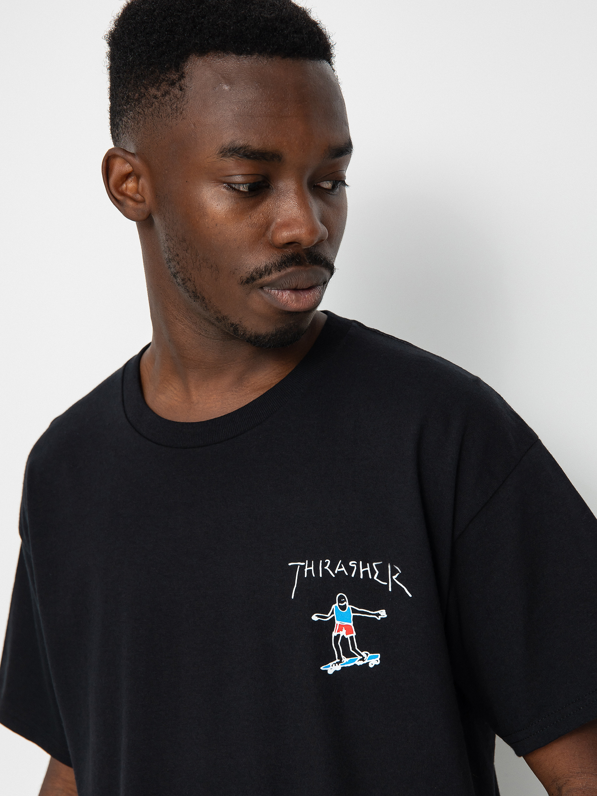 Thrasher Gonz Mini Logo T-shirt black (black)