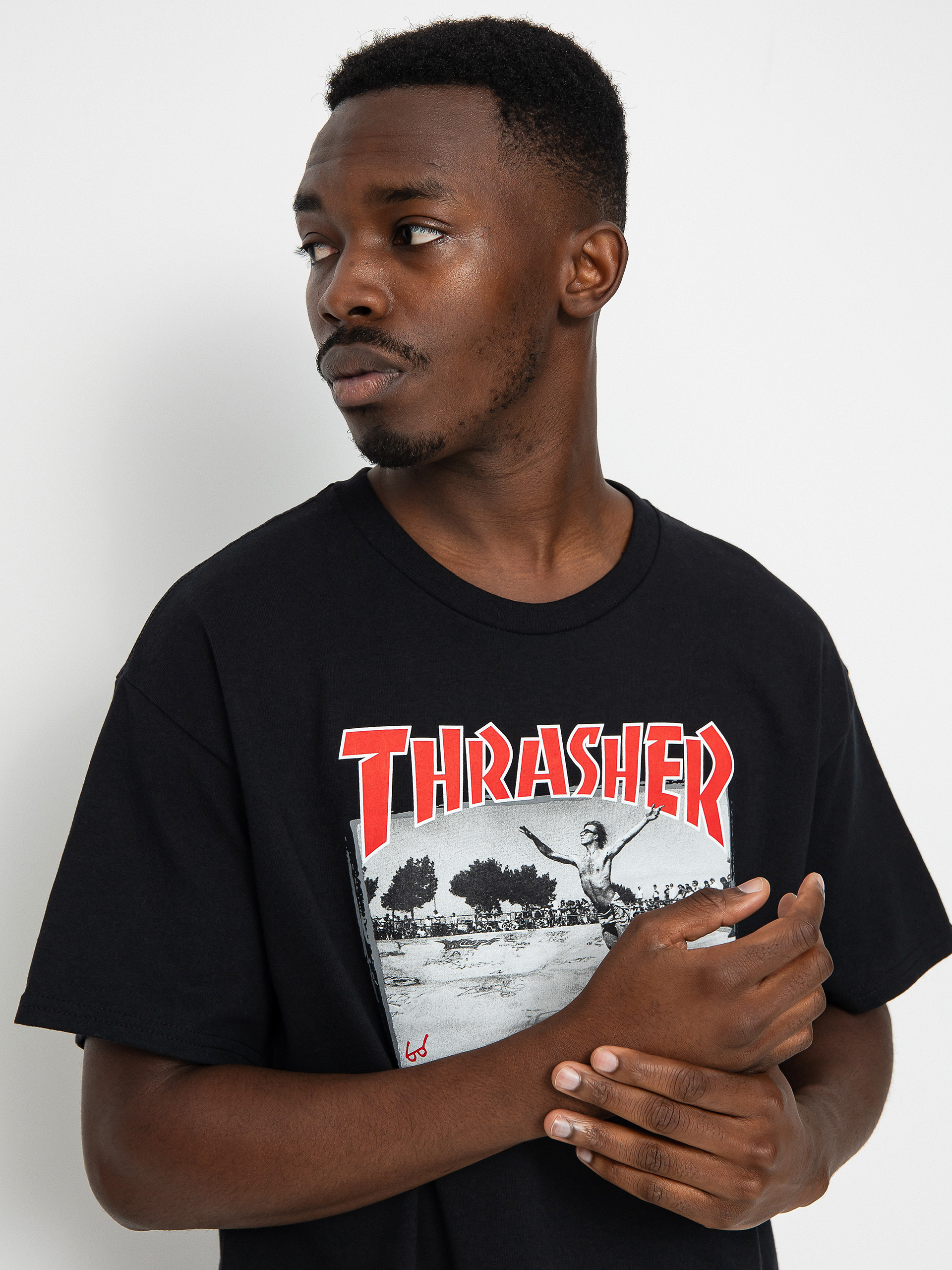 Thrasher Jake Dish T-shirt (black)