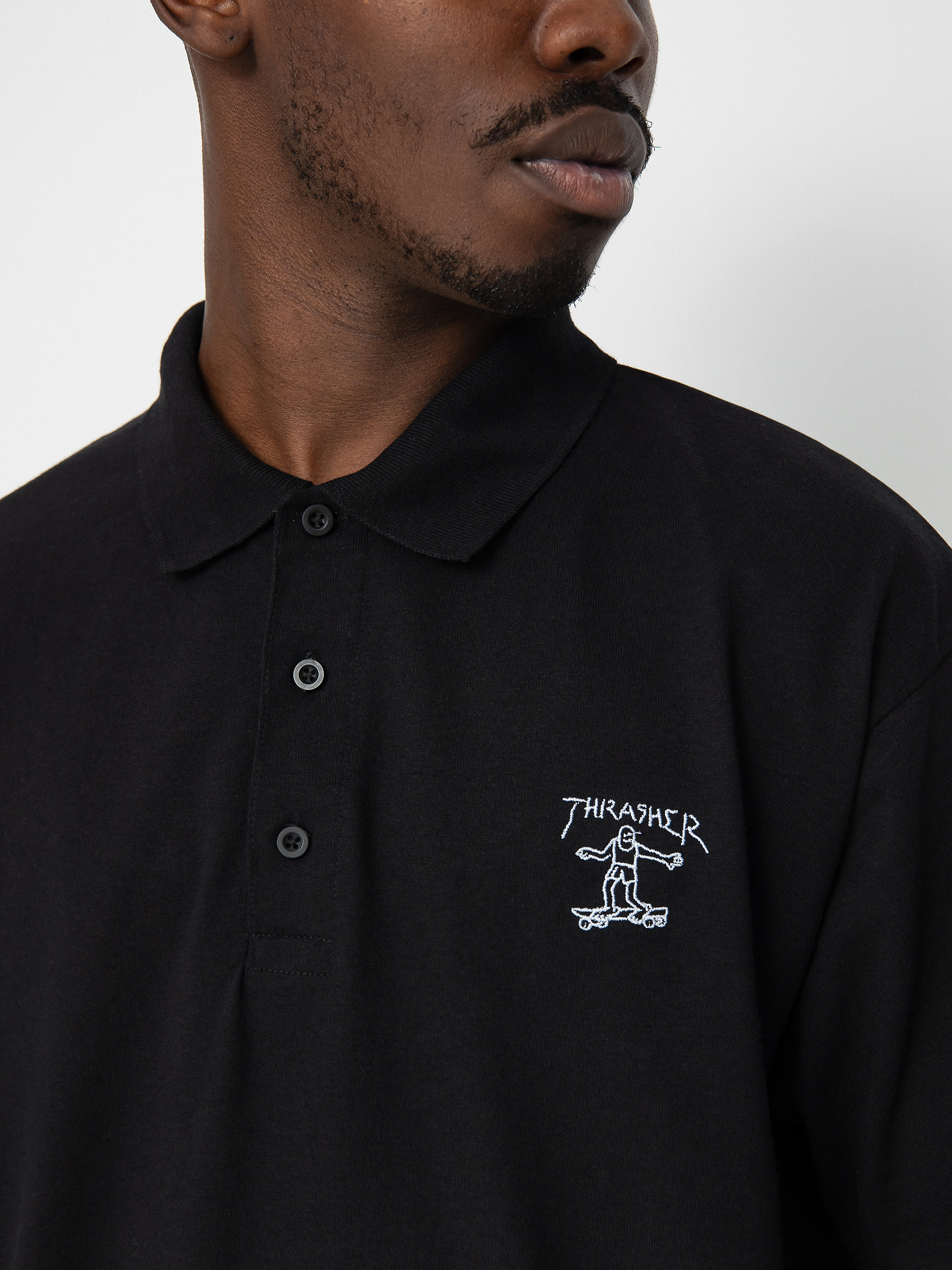 Thrasher Little Gonz Poloshirt (black)