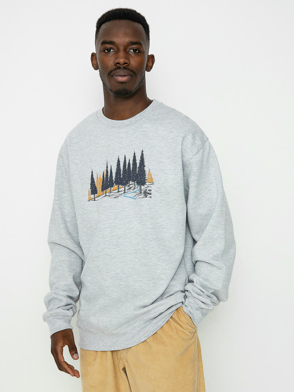 Etnies Copse Crew Sweatshirt (grey/heather)