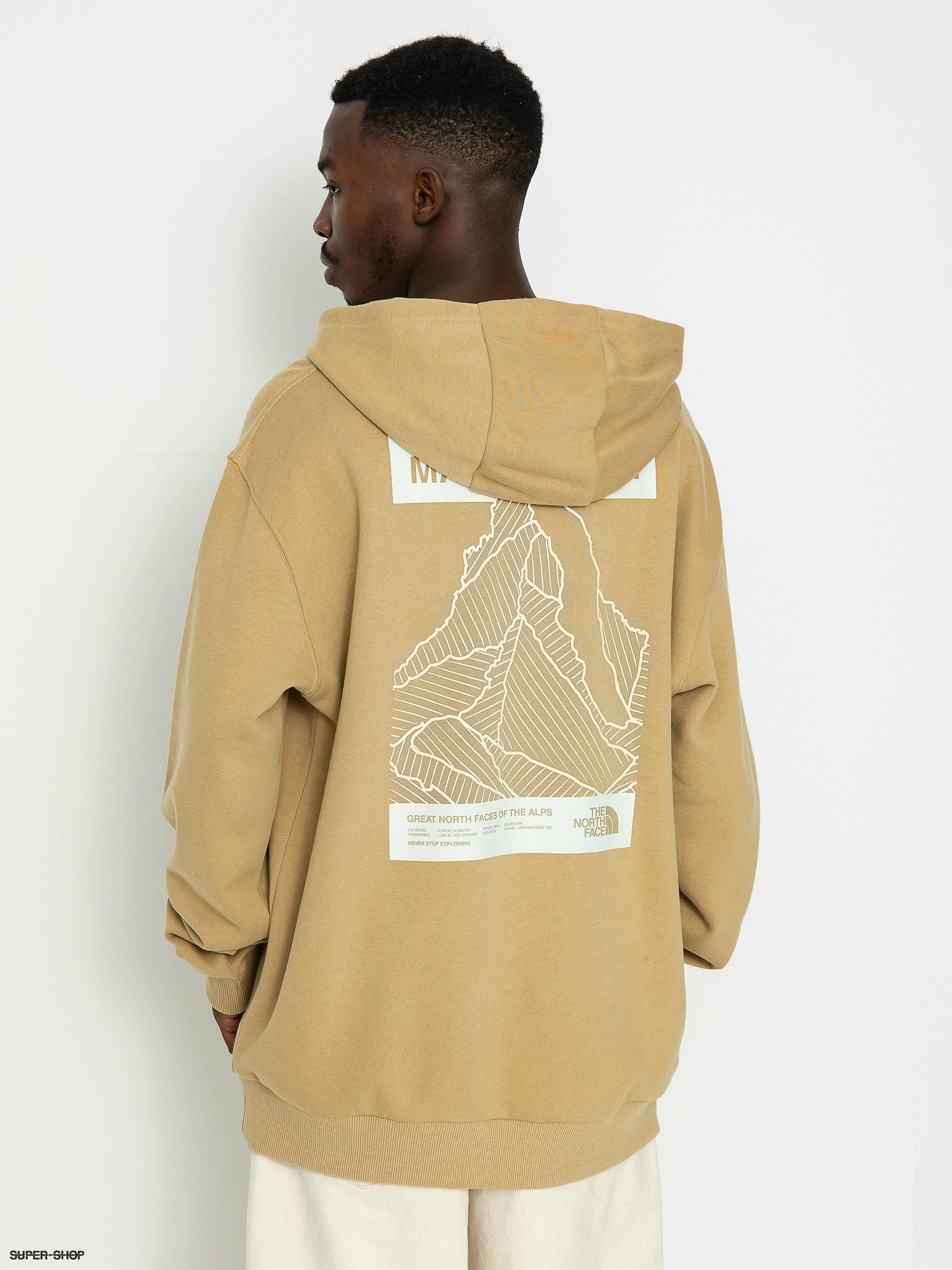 North face hoodie clearance beige