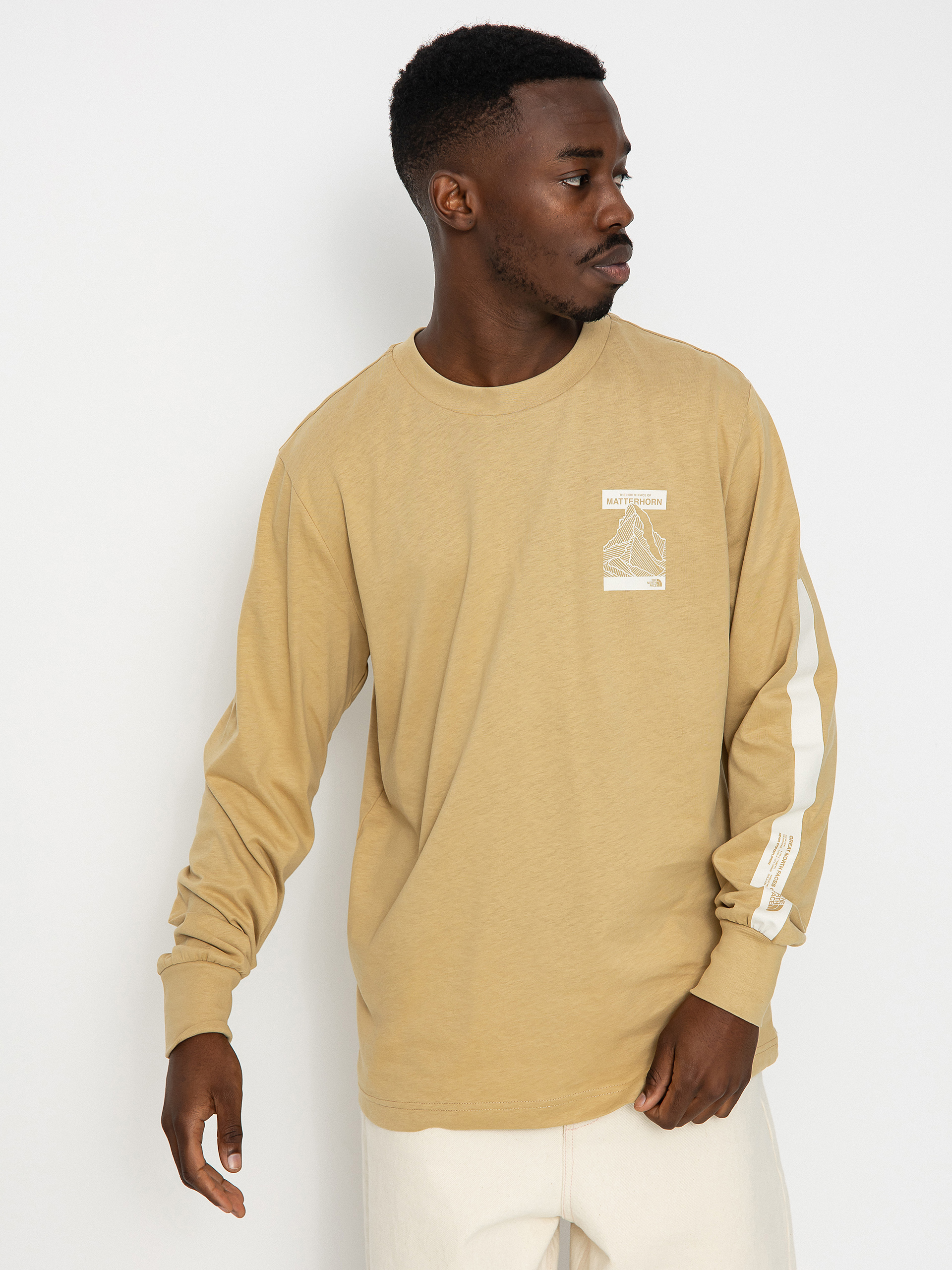 The North Face Matterhorn Face Longsleeve (khaki stone)