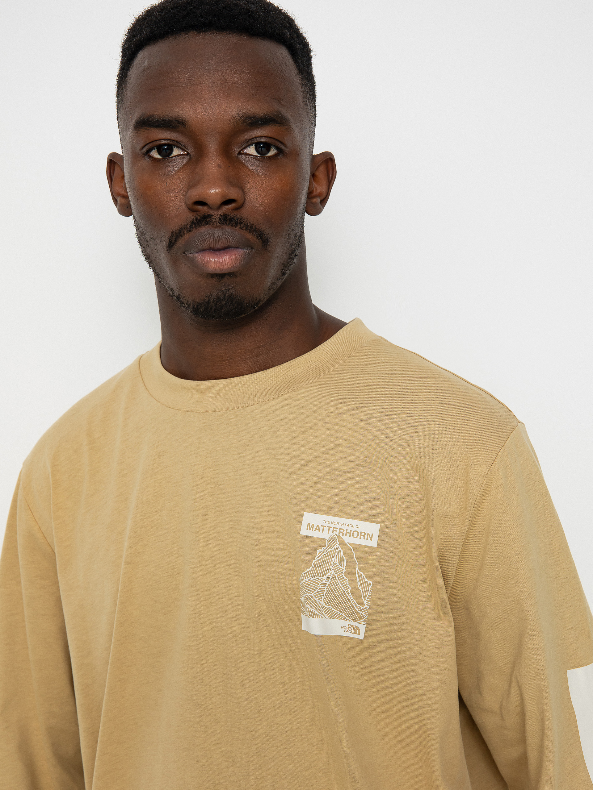 The North Face Matterhorn Face Longsleeve (khaki stone)