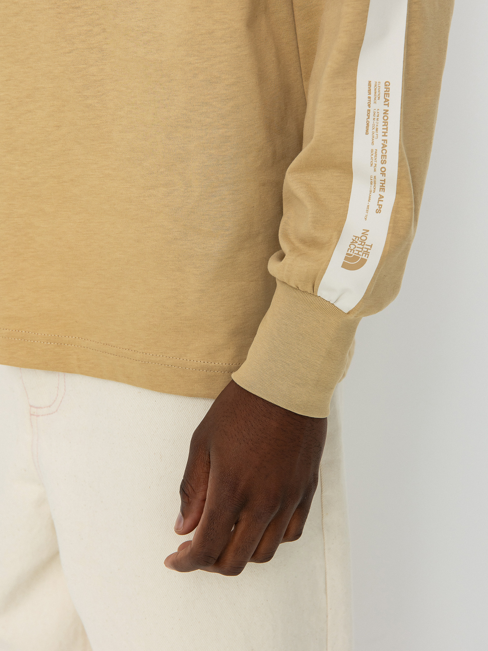 The North Face Matterhorn Face Longsleeve (khaki stone)