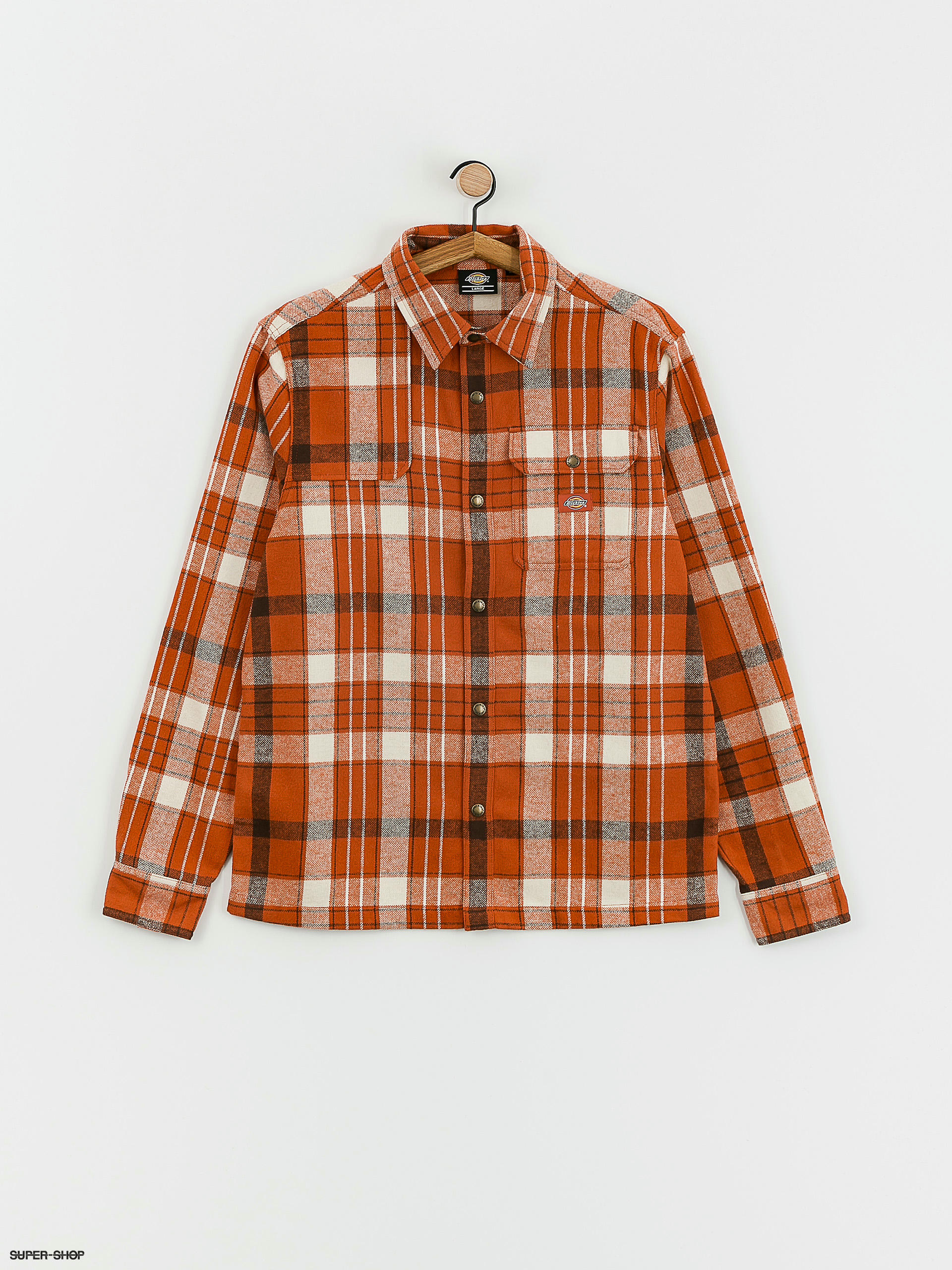 Dickies Nimmons Plaid Long Sleeve Shirt  Urban Outfitters Singapore -  Clothing, Music, Home & Accessories