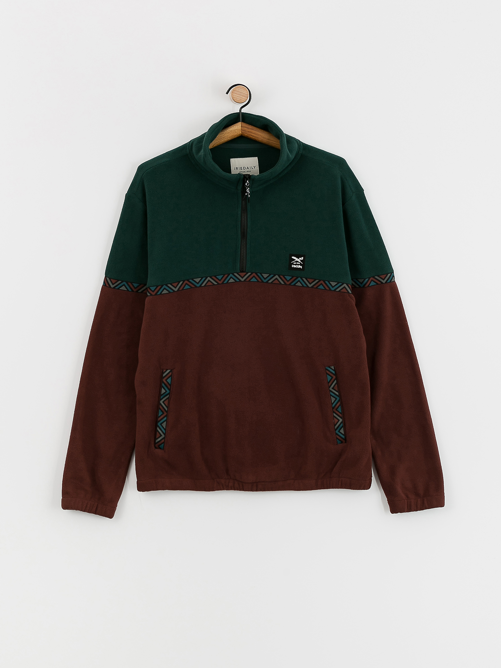 Mens Iriedaily Monte Noe Fleece  (night forest)