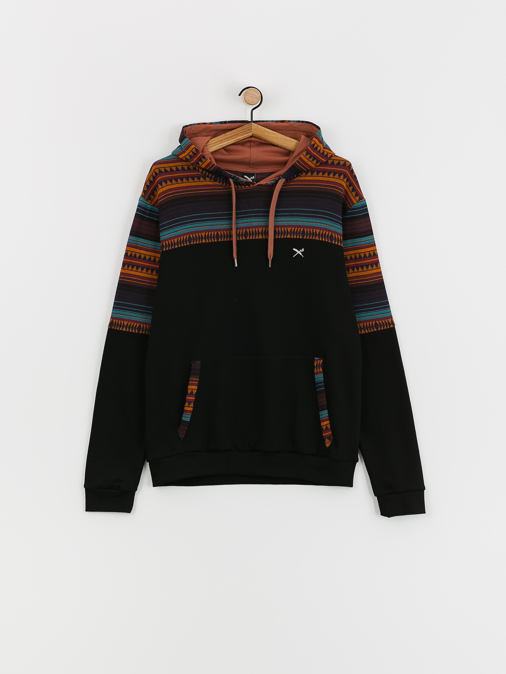 Iriedaily Vintachi Block HD Hoodie black (black)