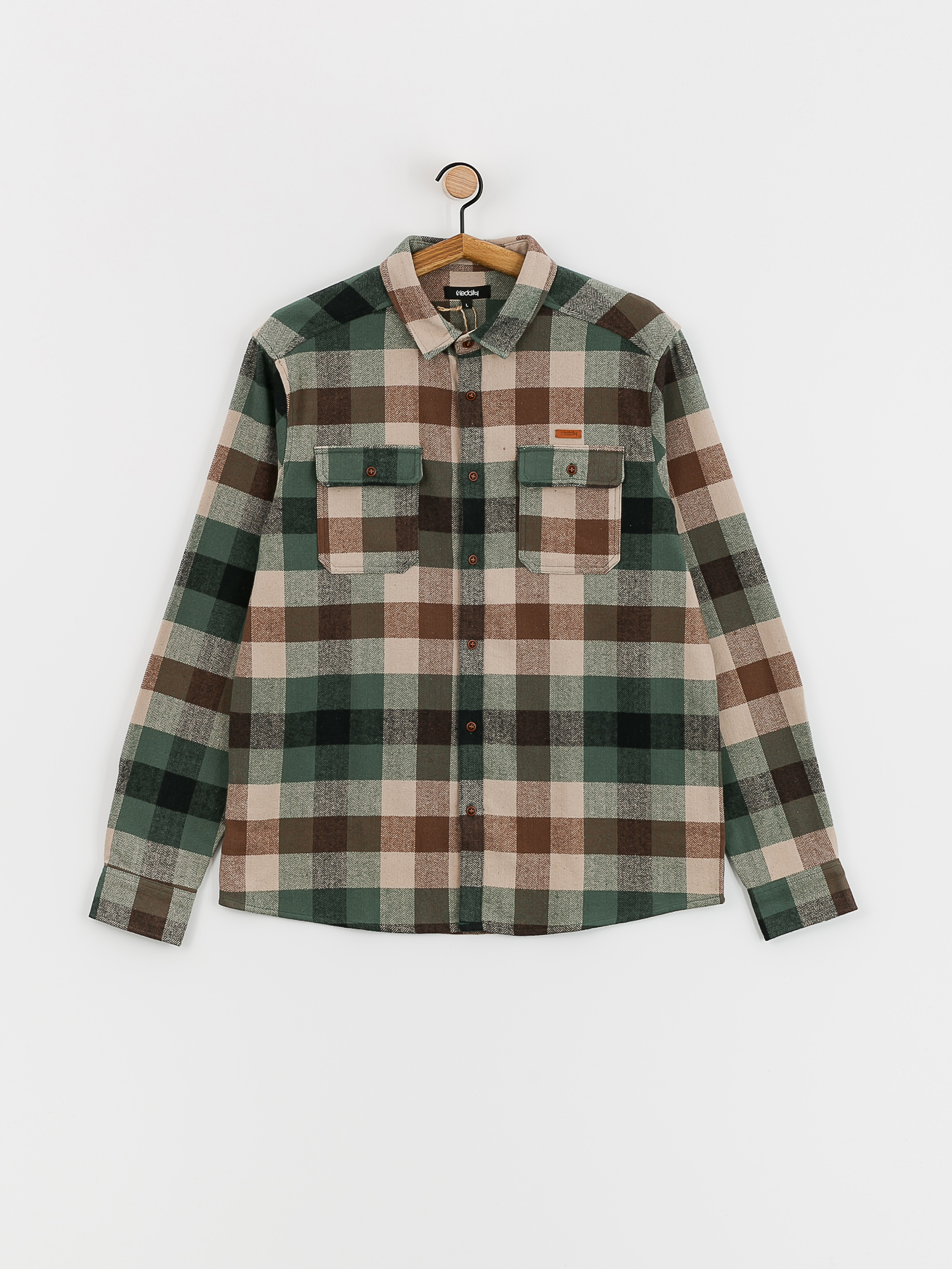 Iriedaily Lumber Fella Hemd (jungle green)