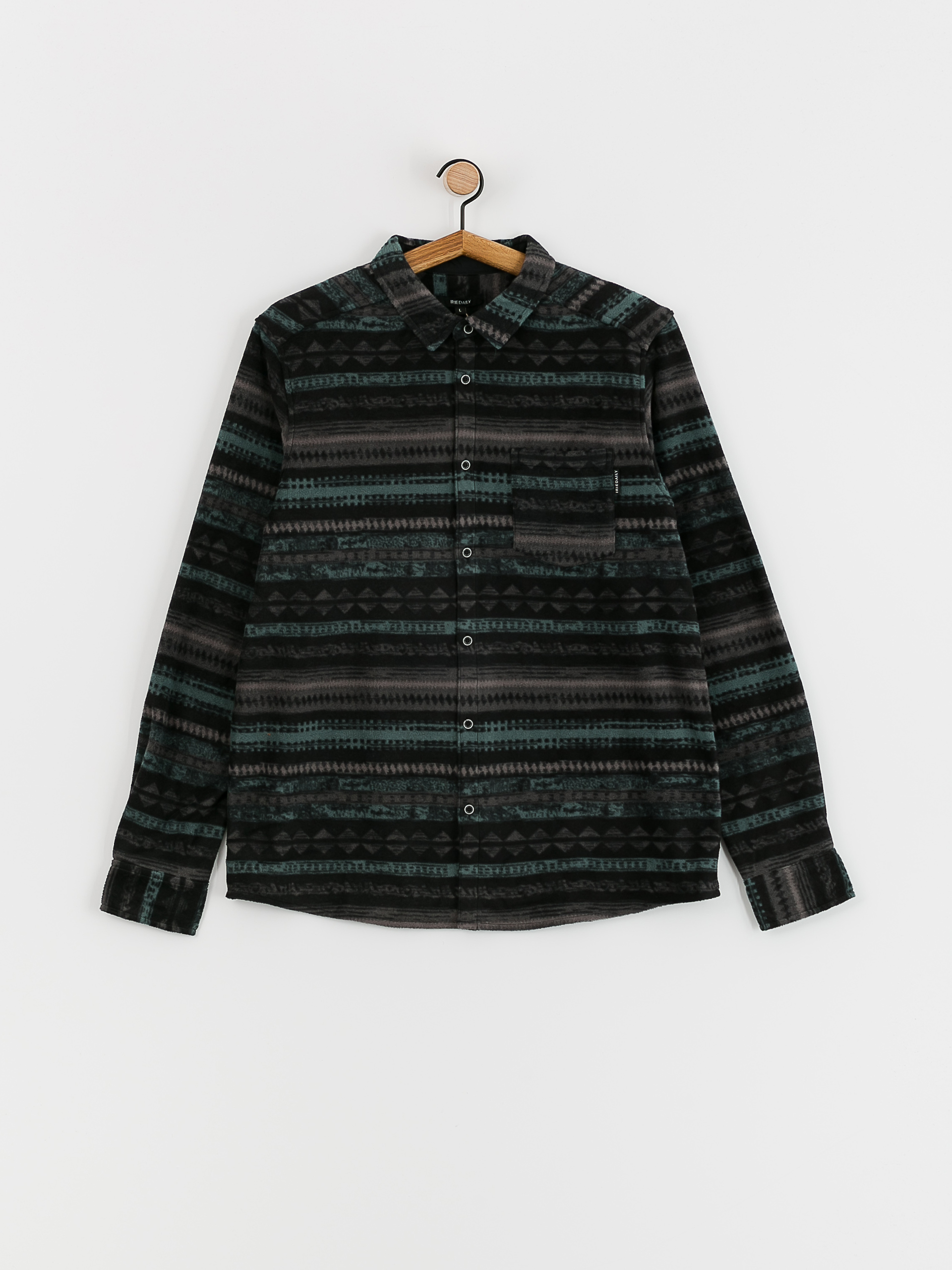 Iriedaily Scopian Hemd (black-anthra)