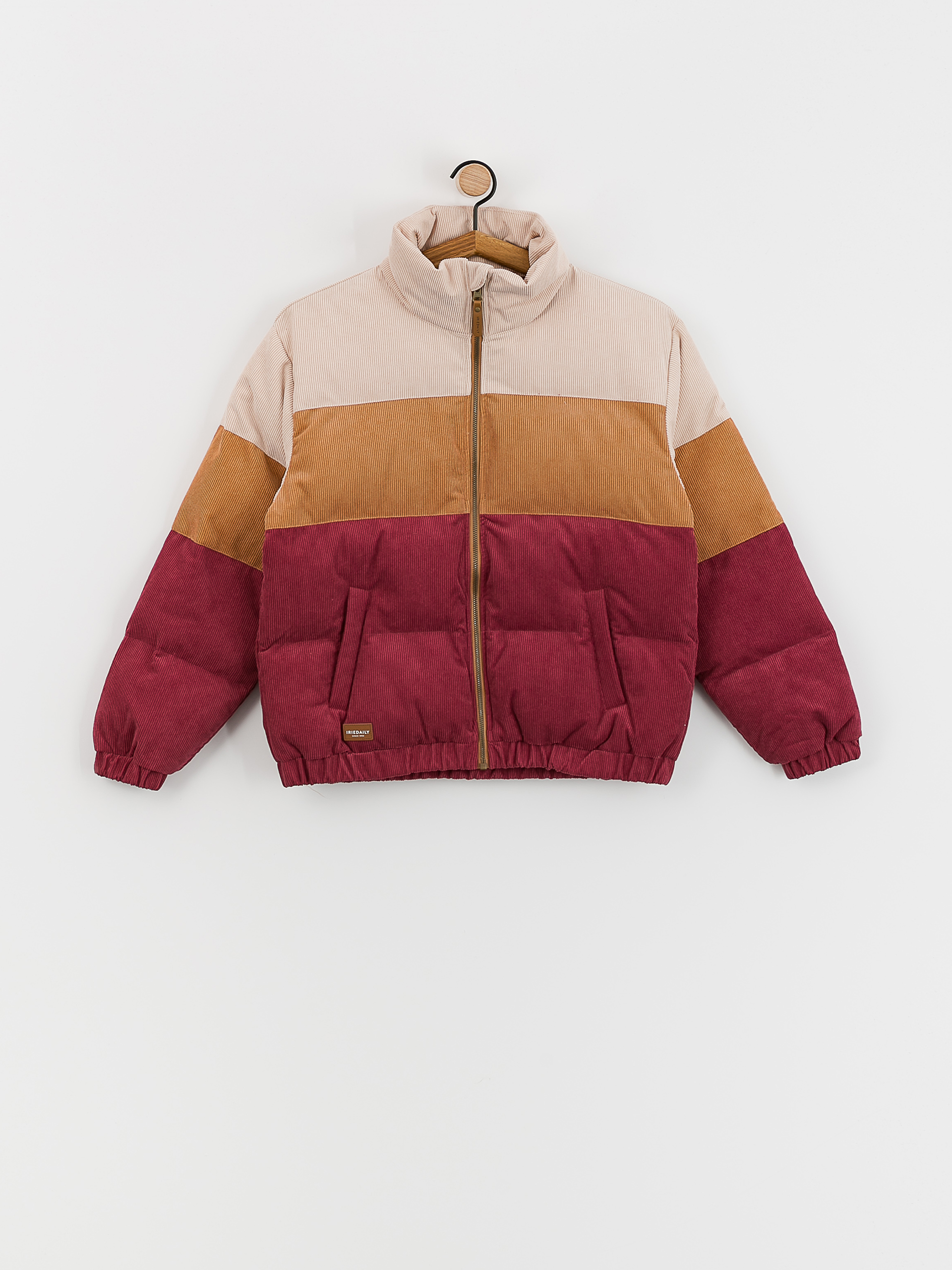 Iriedaily Cordy Puffer Jacket Wmn (dark red)