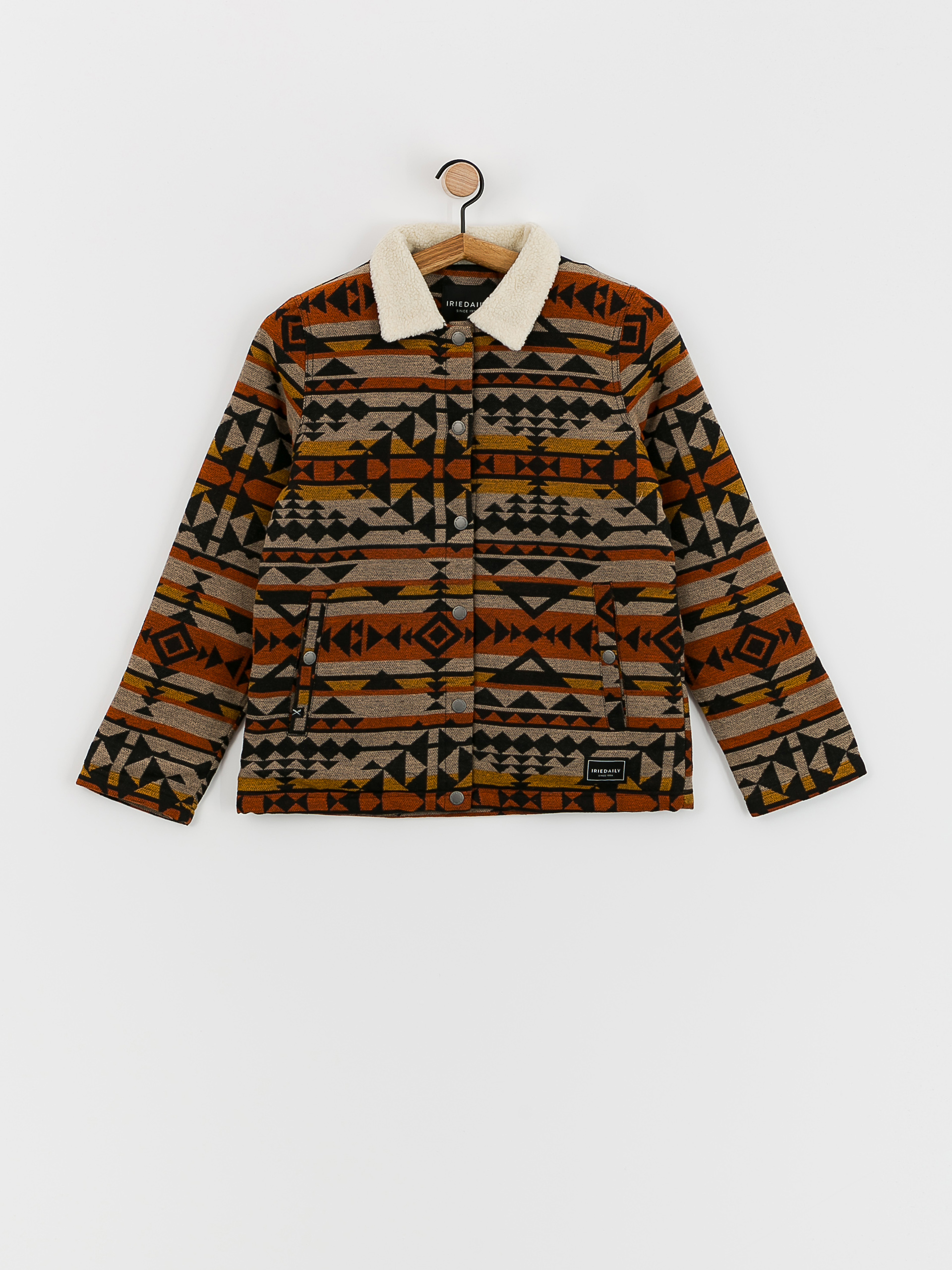 Iriedaily Team Sherpa Jacket Wmn (khaki)