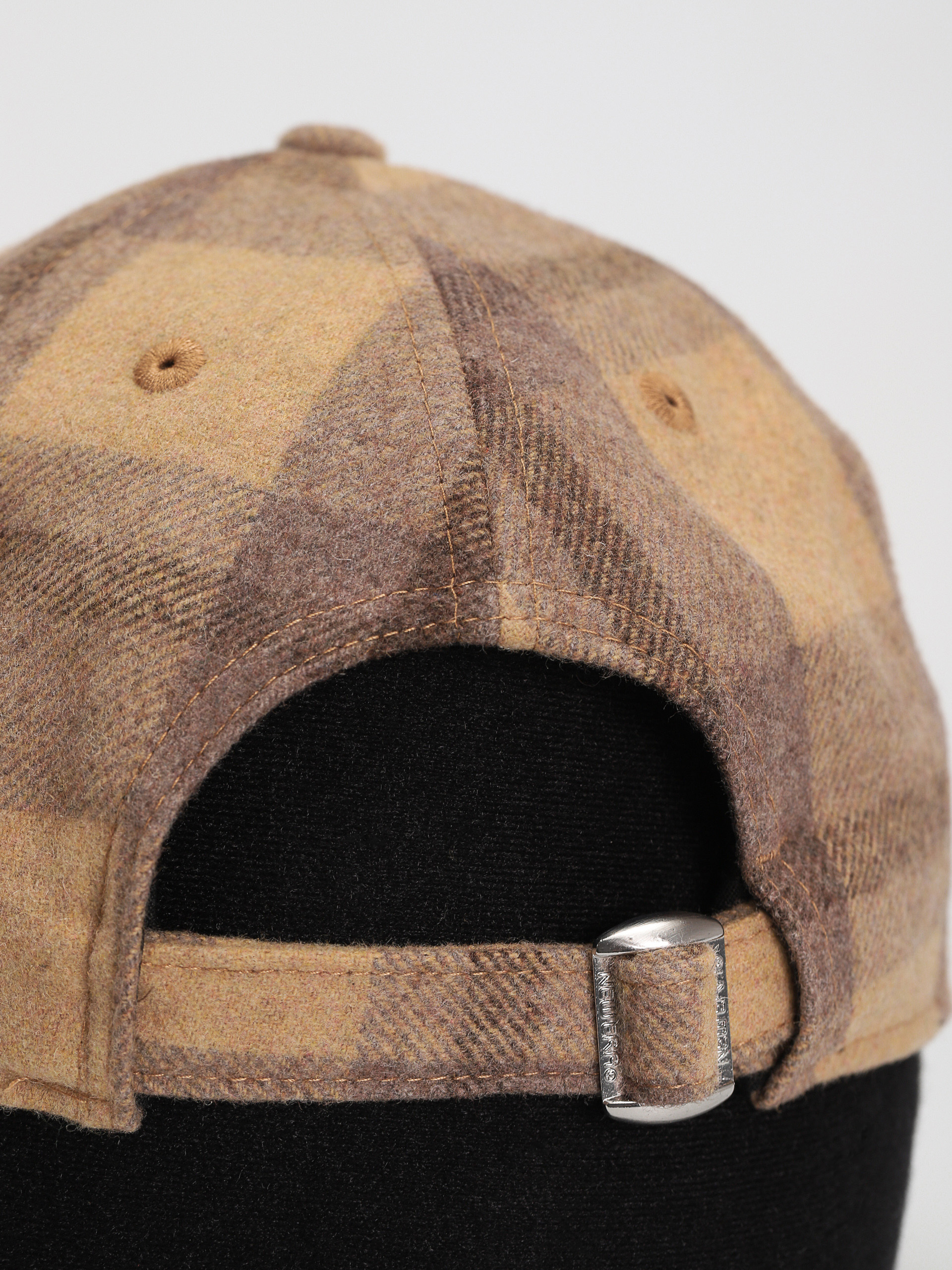 New Era Check 9Twenty Cap (brown stone)
