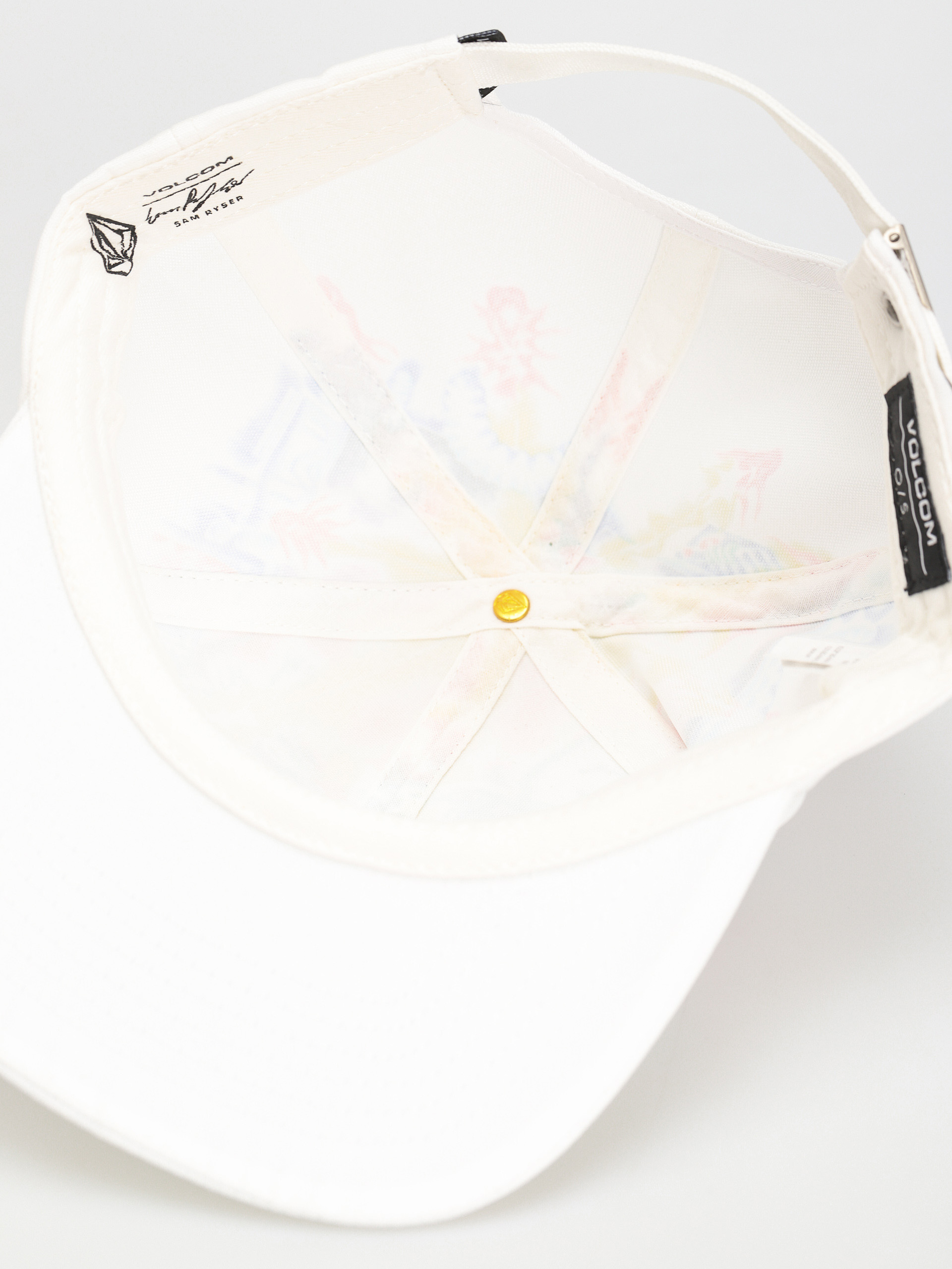 Volcom Fa Sai Ryser Adj Cap (white)