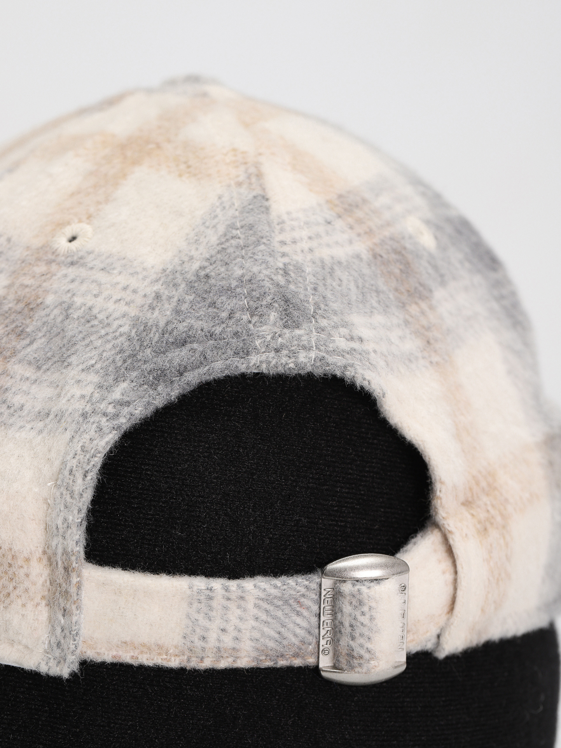 New Era Plaid 9Forty New York Yankees Cap Wmn (stone/wall)