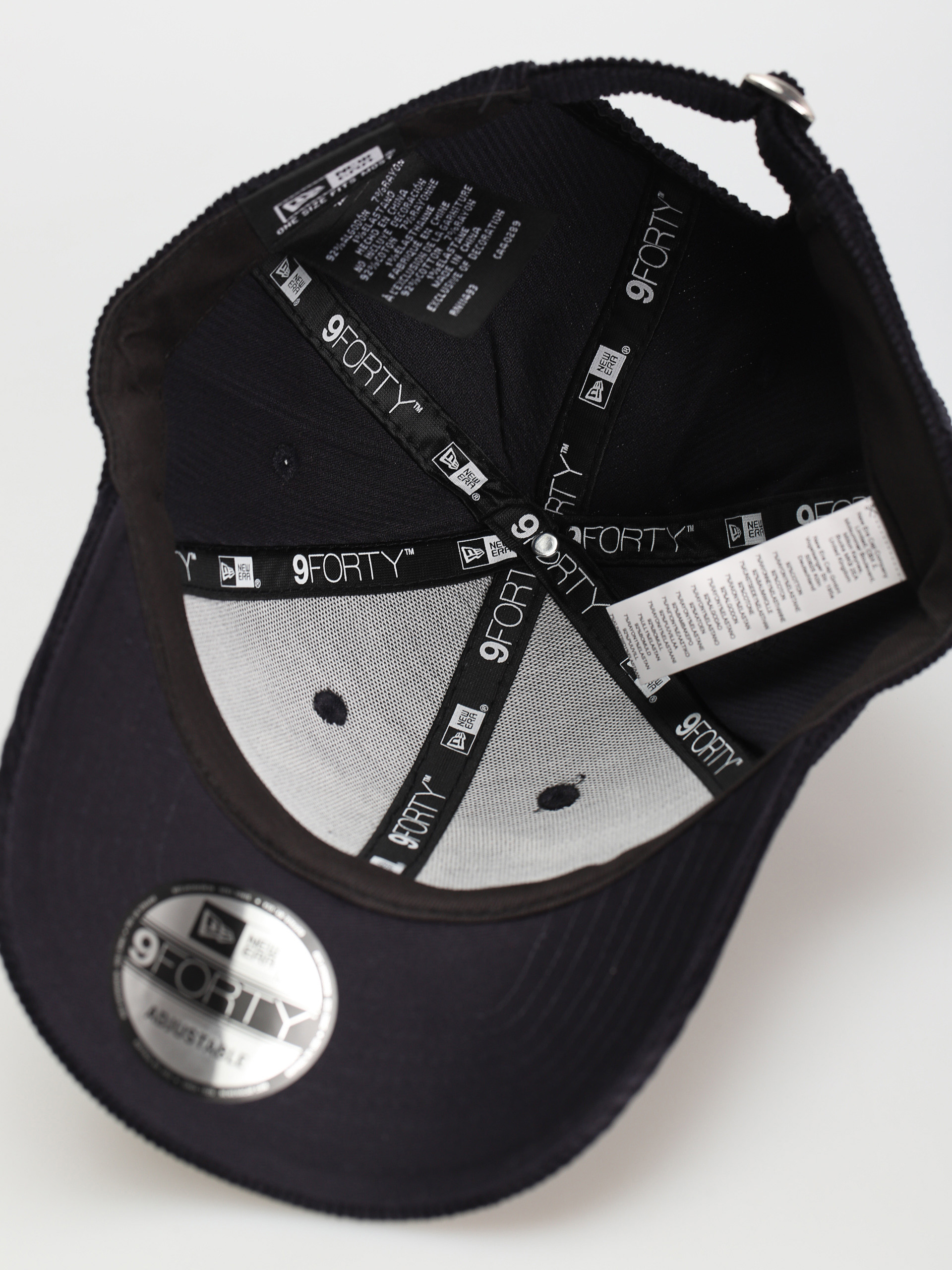 New Era Cord 9Forty Cap (navy)