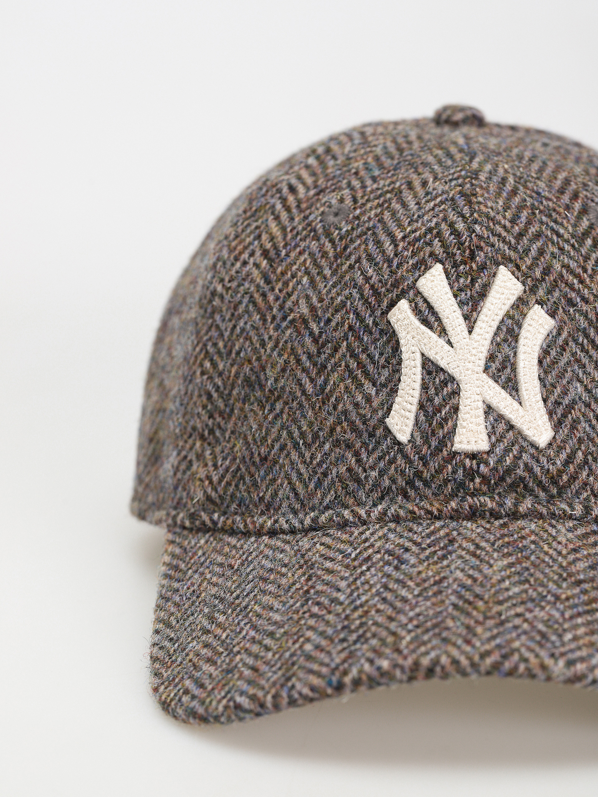 New Era MLB 9Twenty Tweed Pack Cap (brown/off white)