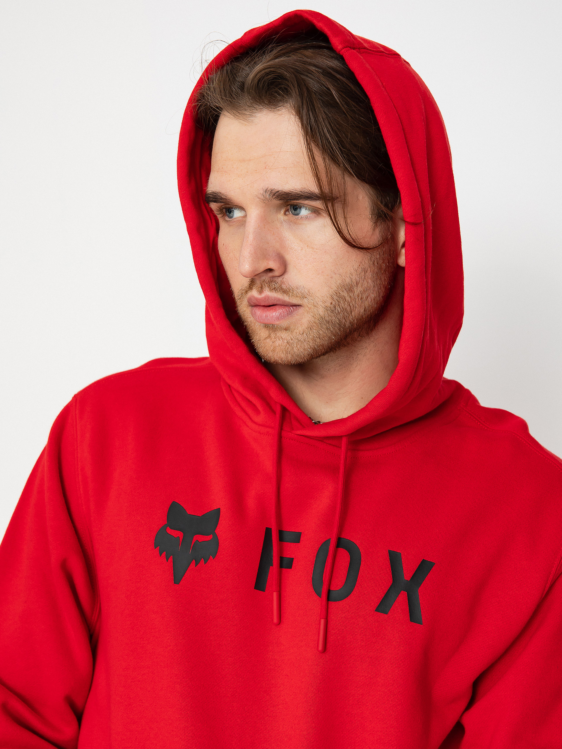 Fox hoodie red sale