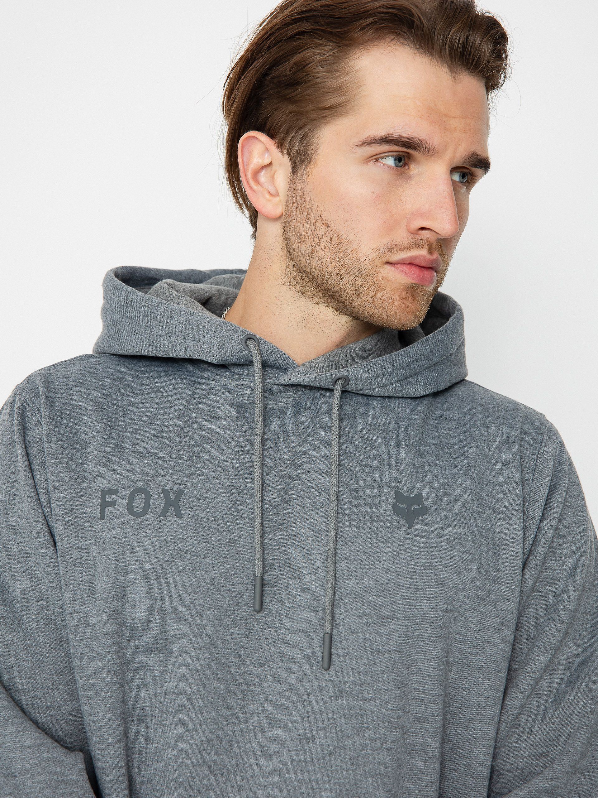 Fox Wordmark HD Hoodie - grey (heather/graphite)