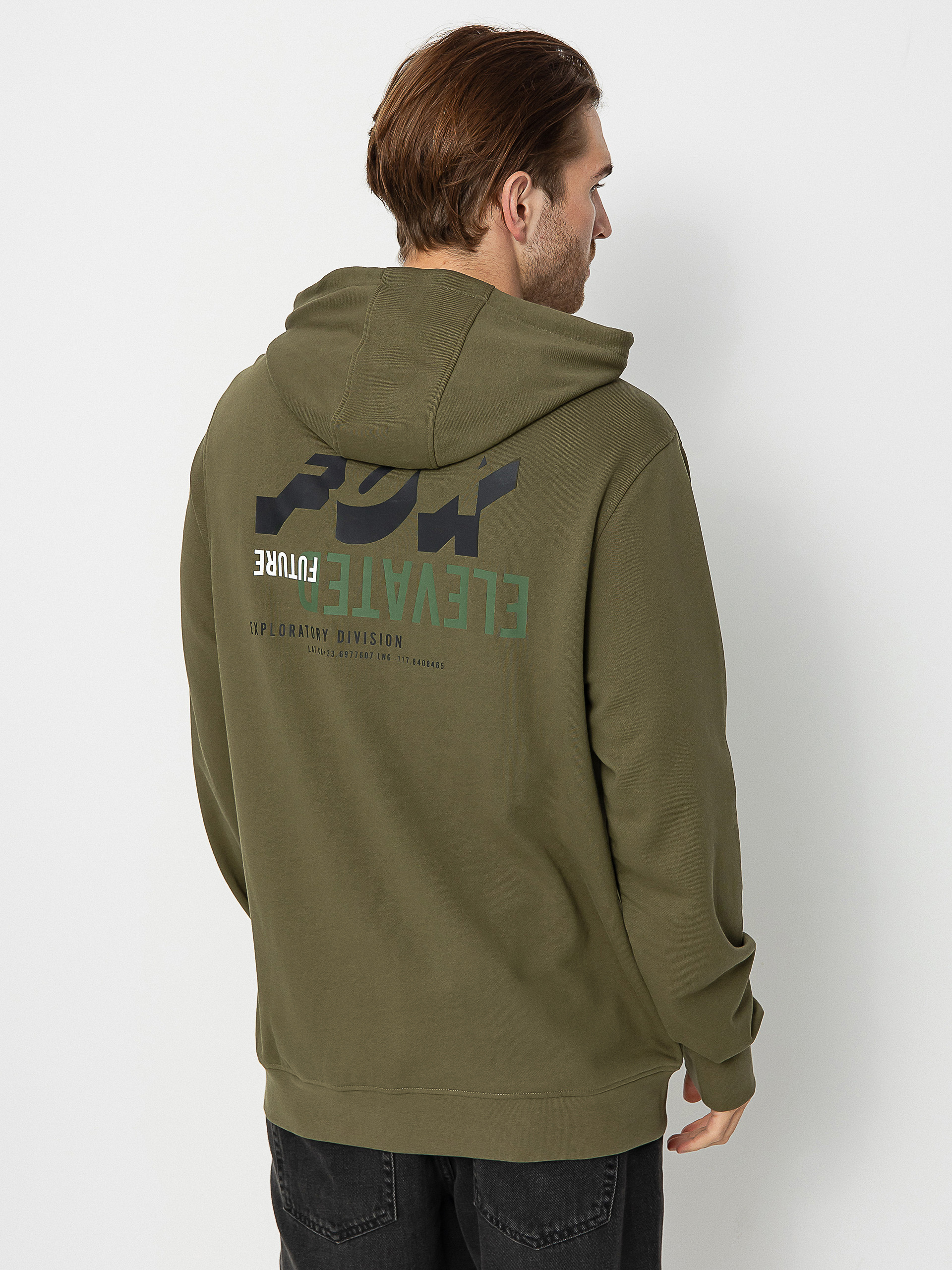 Fox Leo HD Hoodie (olive/green)