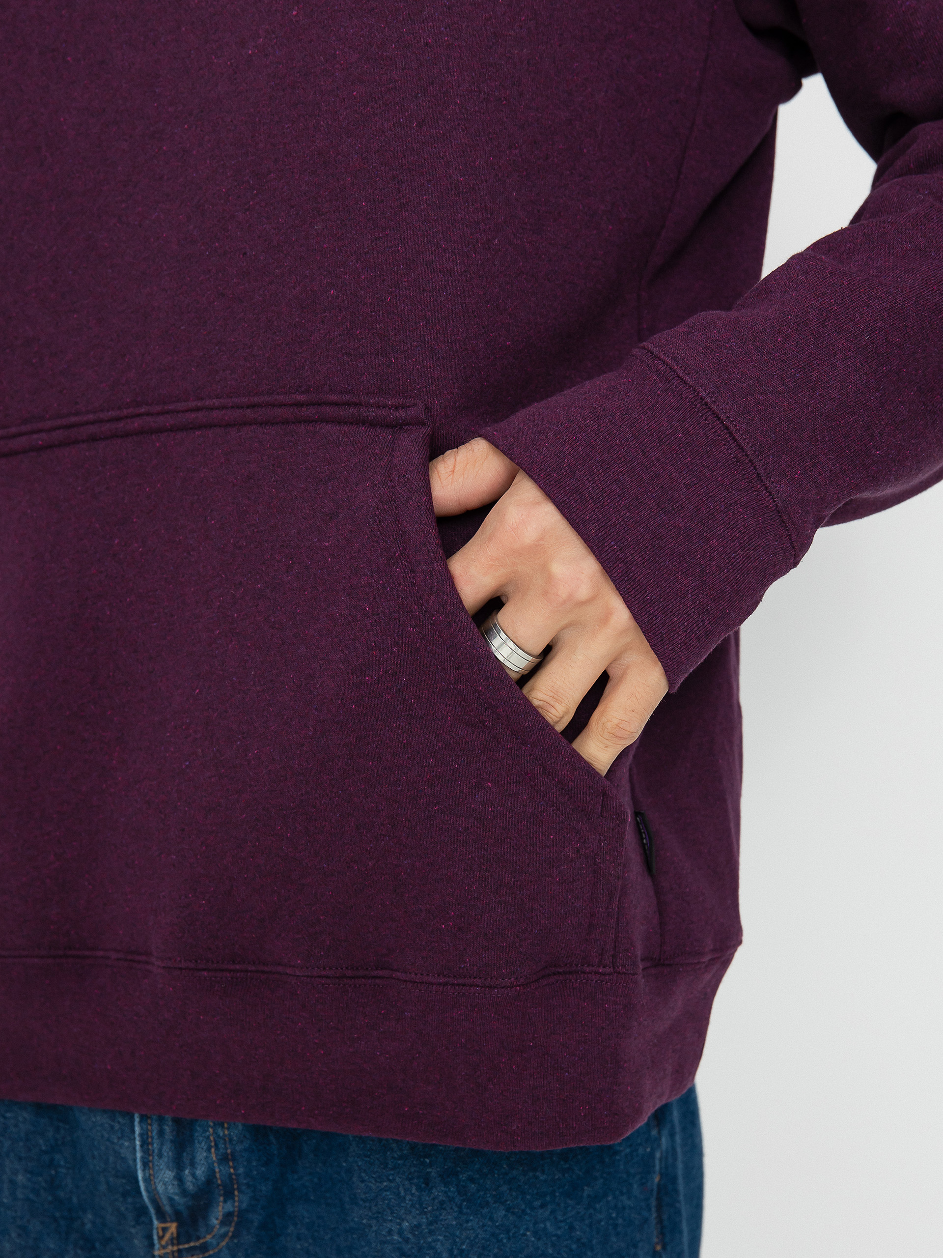 Patagonia Logo Uprisal HD Hoodie (night plum)