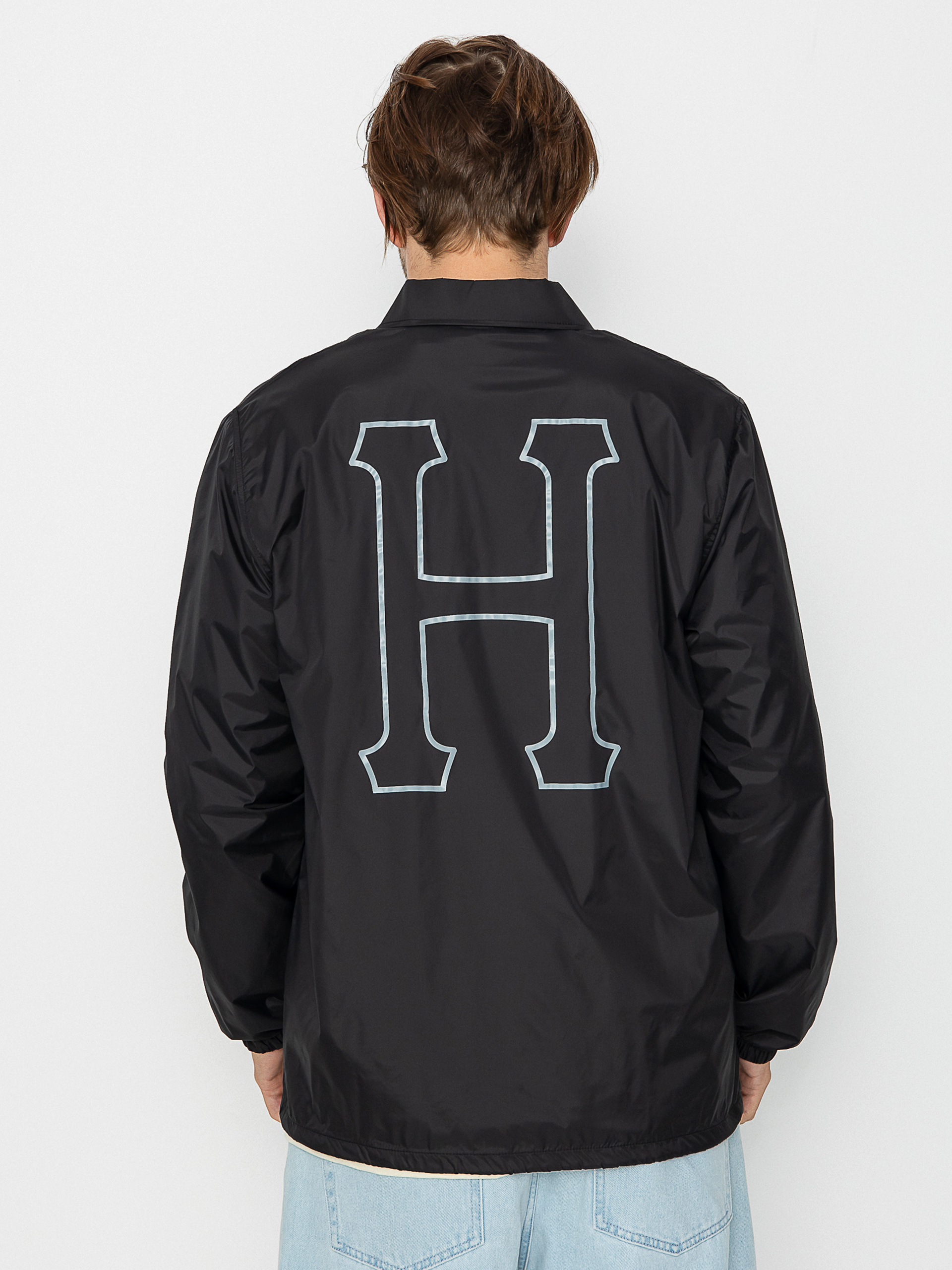 HUF H Coaches Jacket (black)