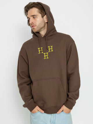 HUF Hat Trick HD Hoodie (coffee)