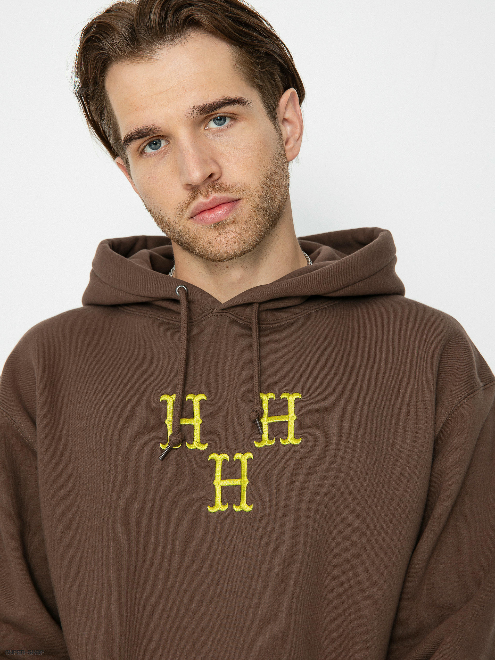 HUF Hat Trick HD Hoodie (coffee)
