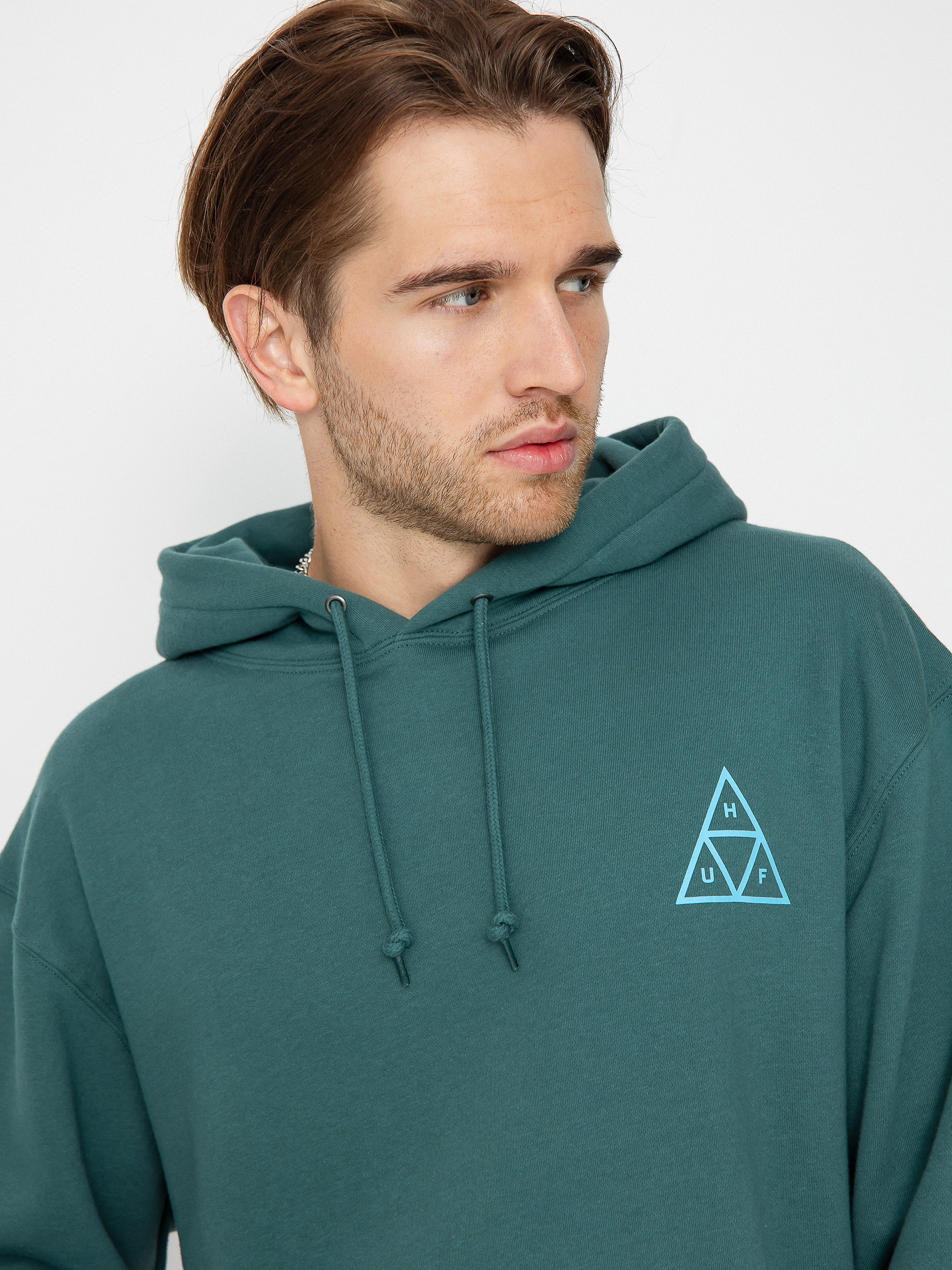 HUF Triple Triangle HD Hoodie (pine)