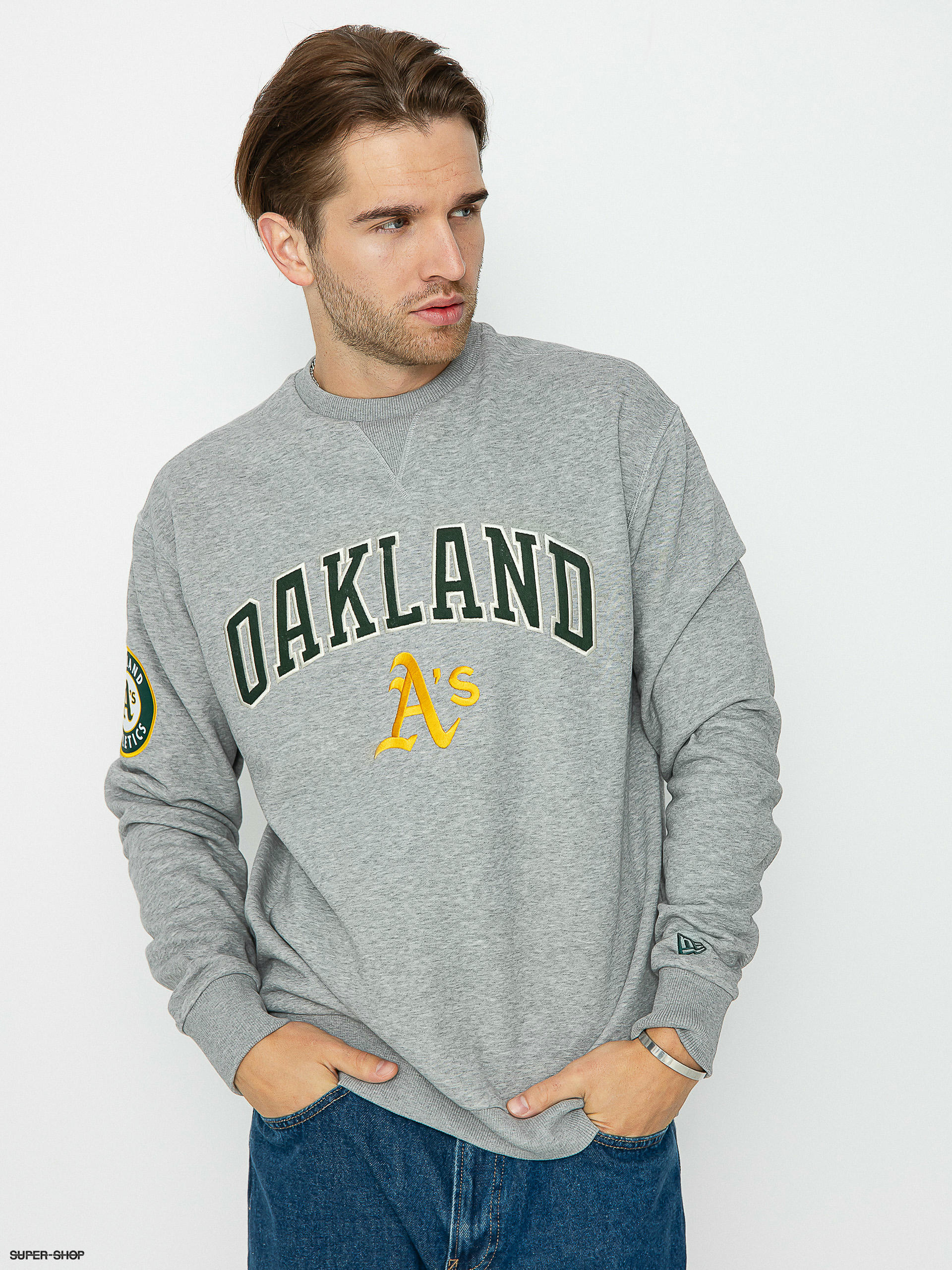 Grey and green sweatshirt new arrivals