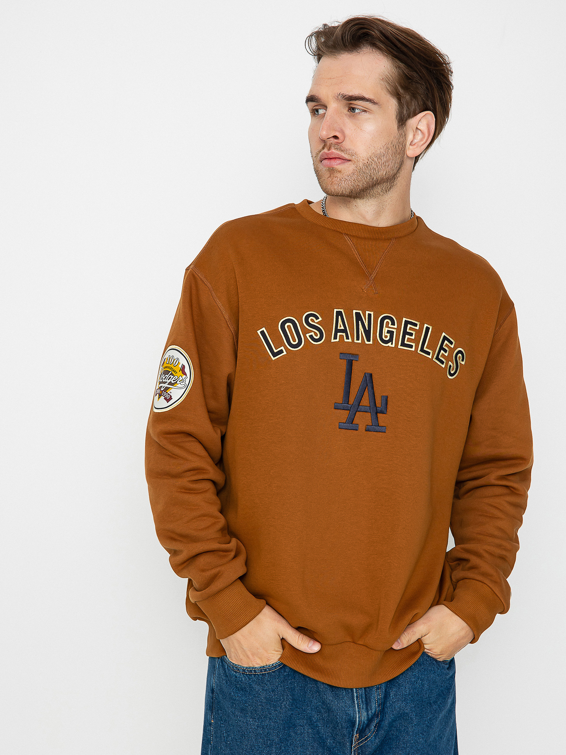 New Era MLB Los Angeles Dodgers Sweatshirt (brown)