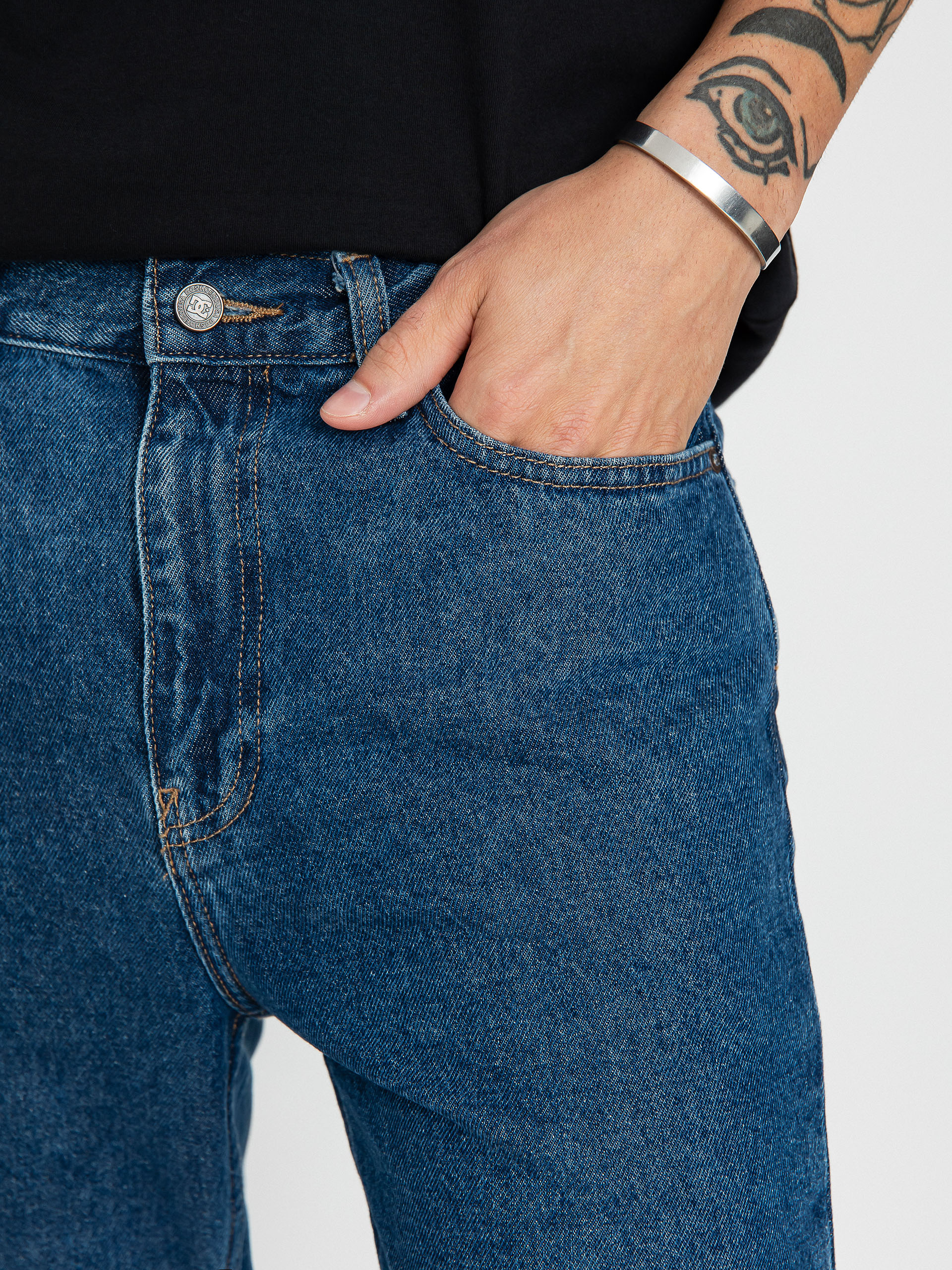 DC Worker Straight Pants (indigo dark)