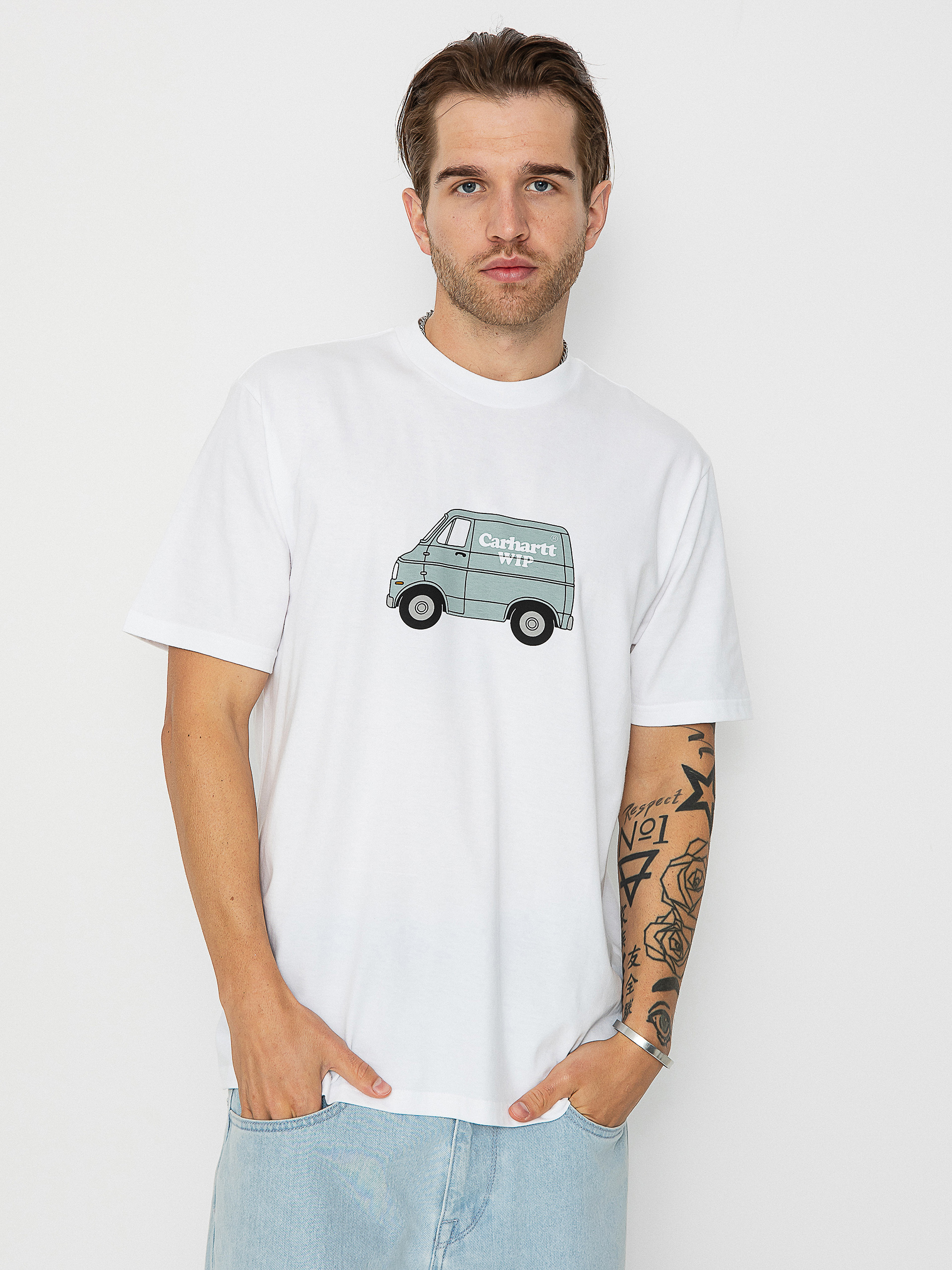 さらに100円引き◆CARHARTT◆S/S MYSTERY MACHINE T-SHIRT Carhartt WIP Mystery Machine T-shirt - white (white)