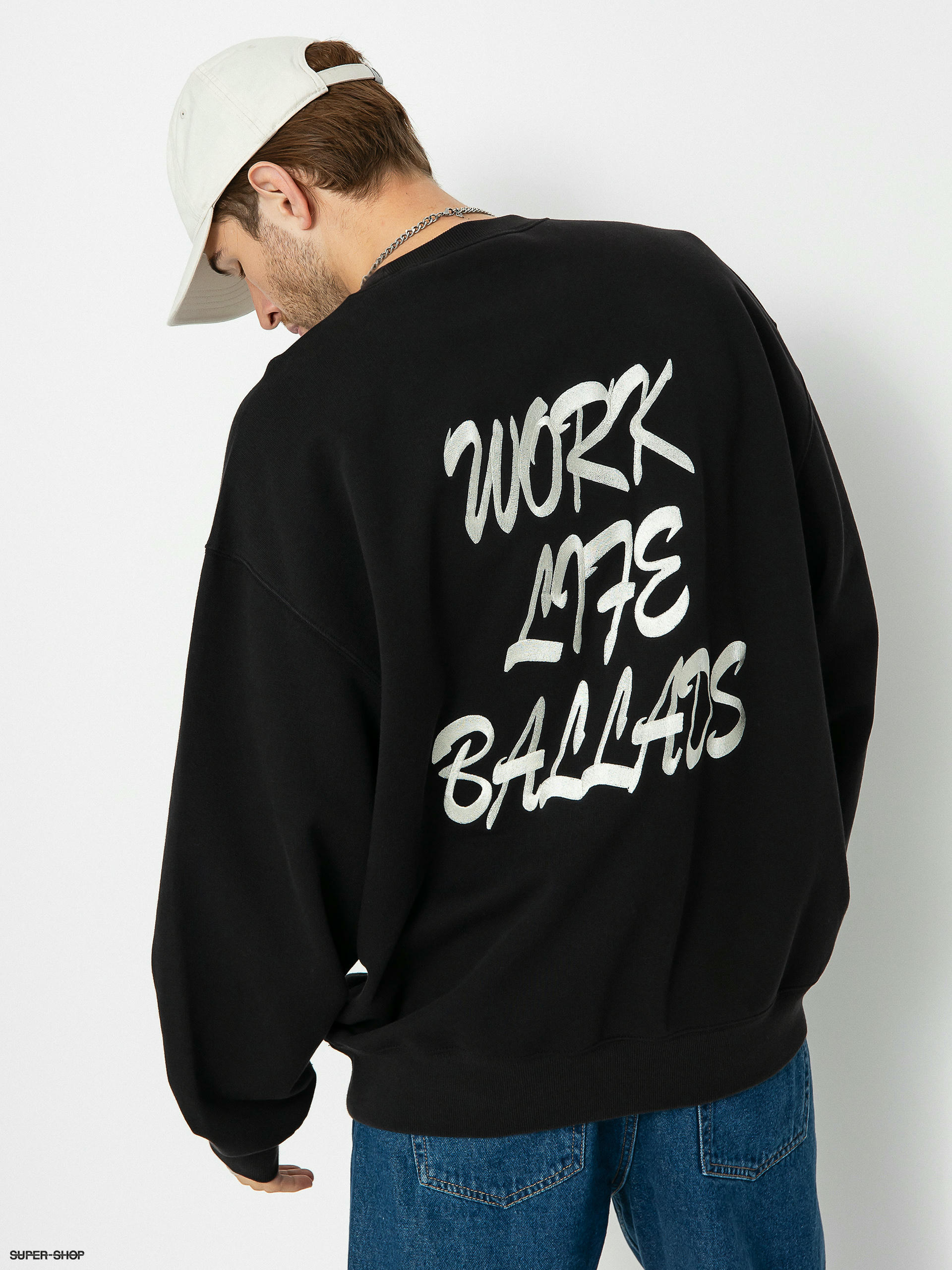 Carhartt WIP Work Varsity Sweatshirt black wax