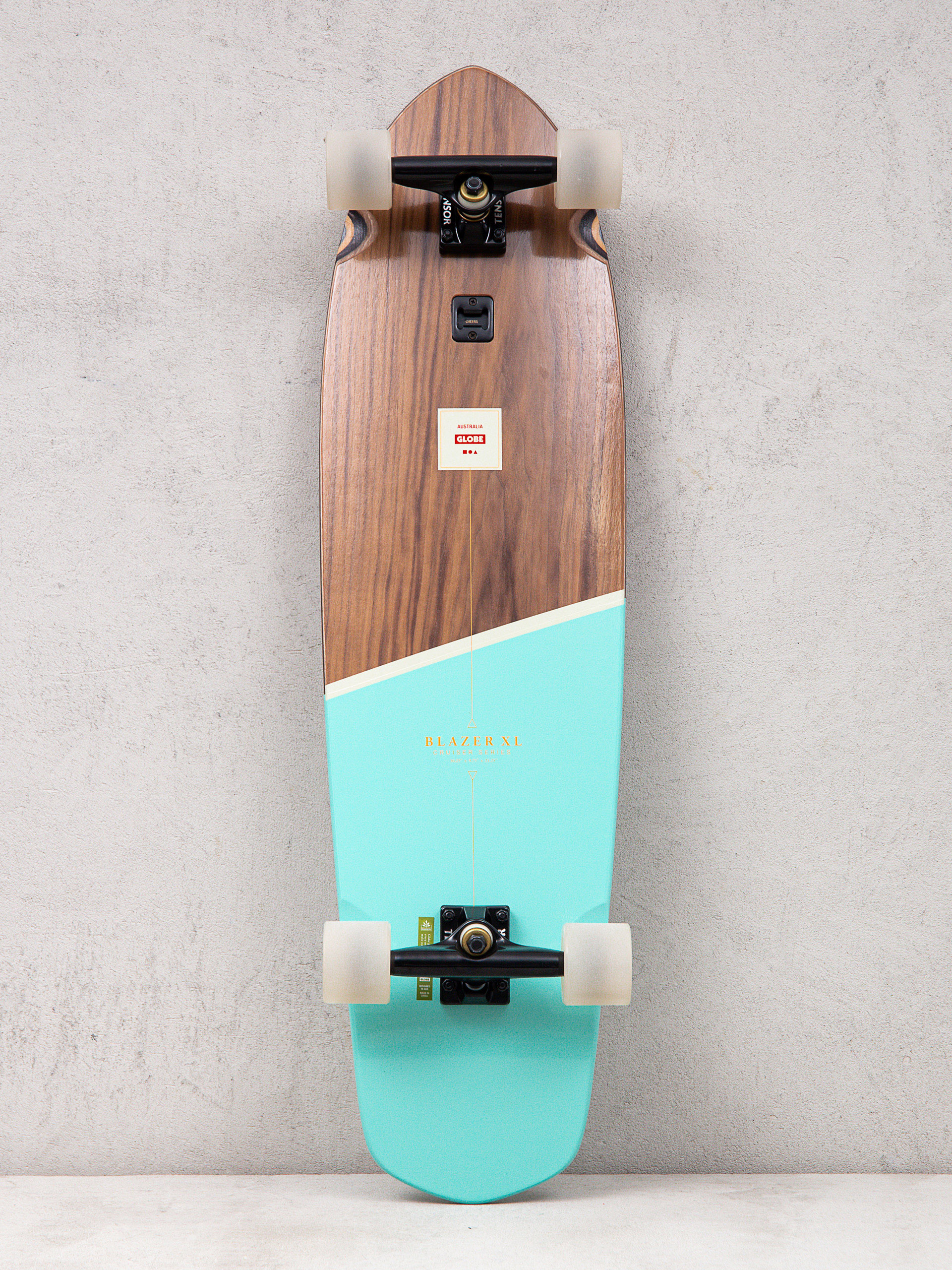 Globe Blazer XL Longboard (walnut/aruba blue)