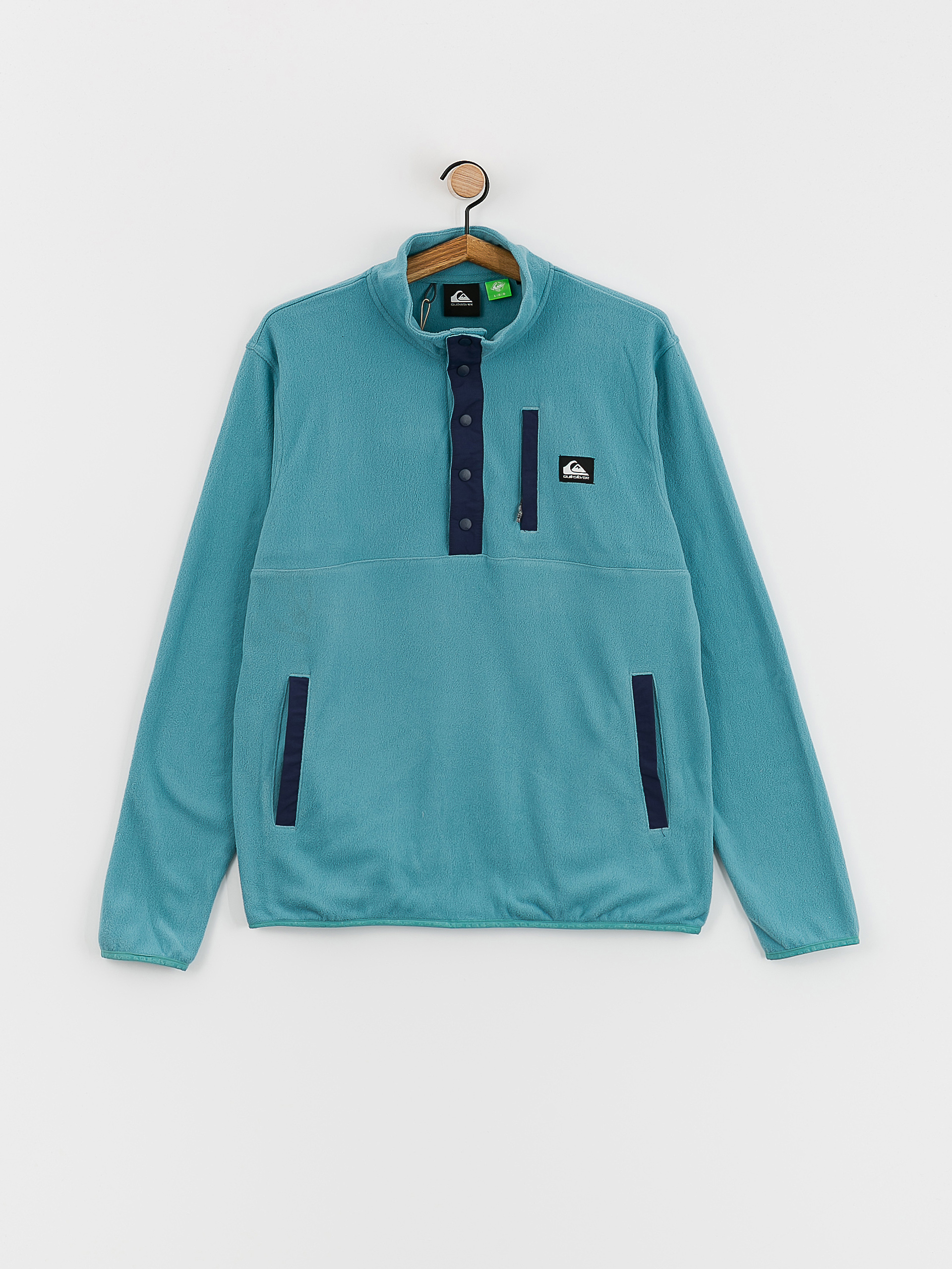 Mens Quiksilver No Destination 2 Fleece  (brittany blue)