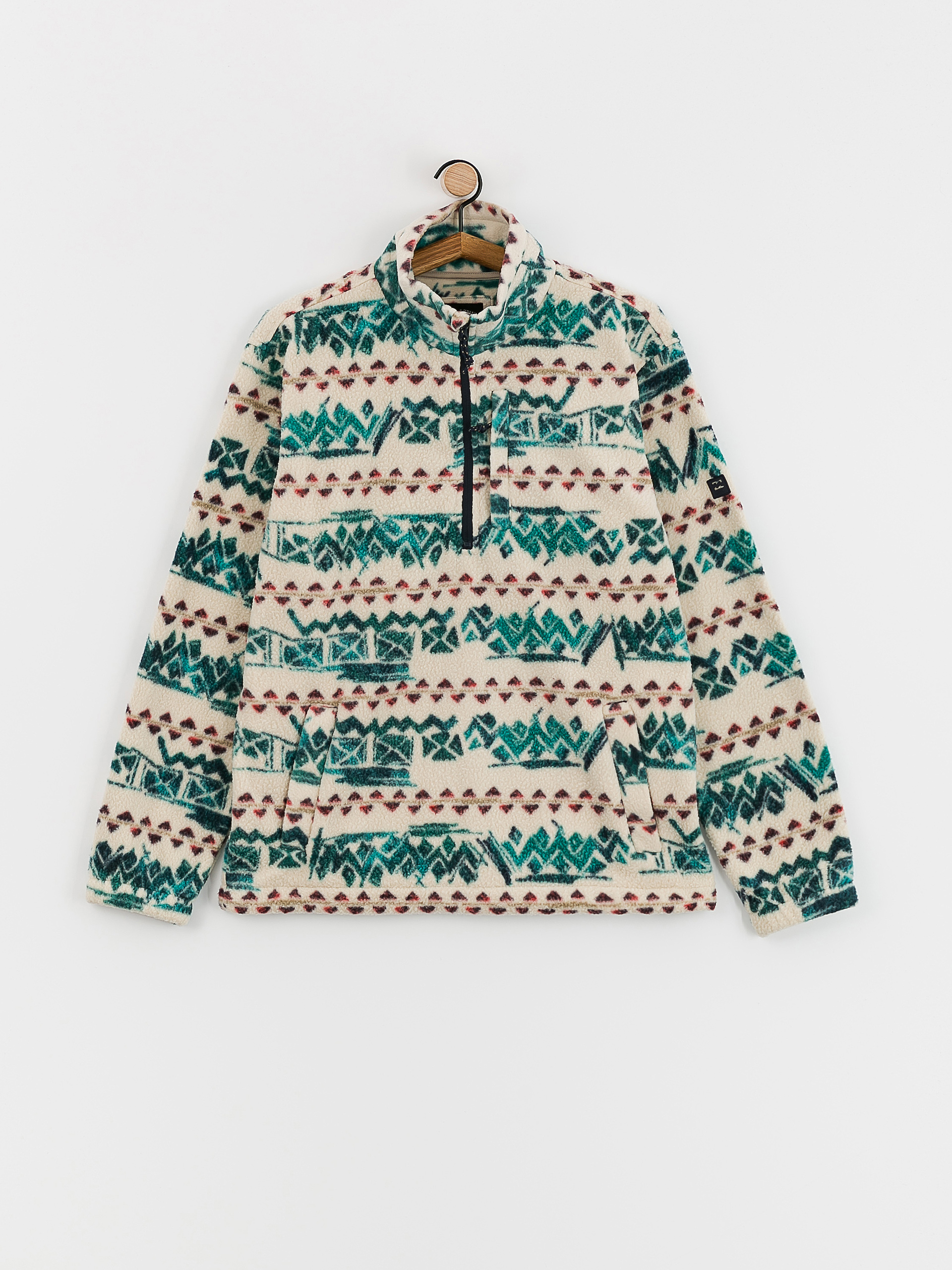 Mens Billabong Boundary Fleece  (bone)