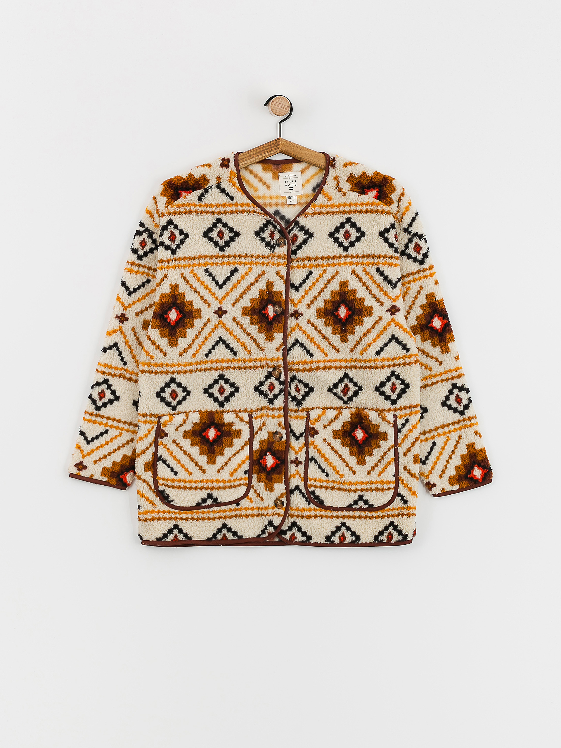 Billabong Fireside Cozy Jacket Wmn (white multi)