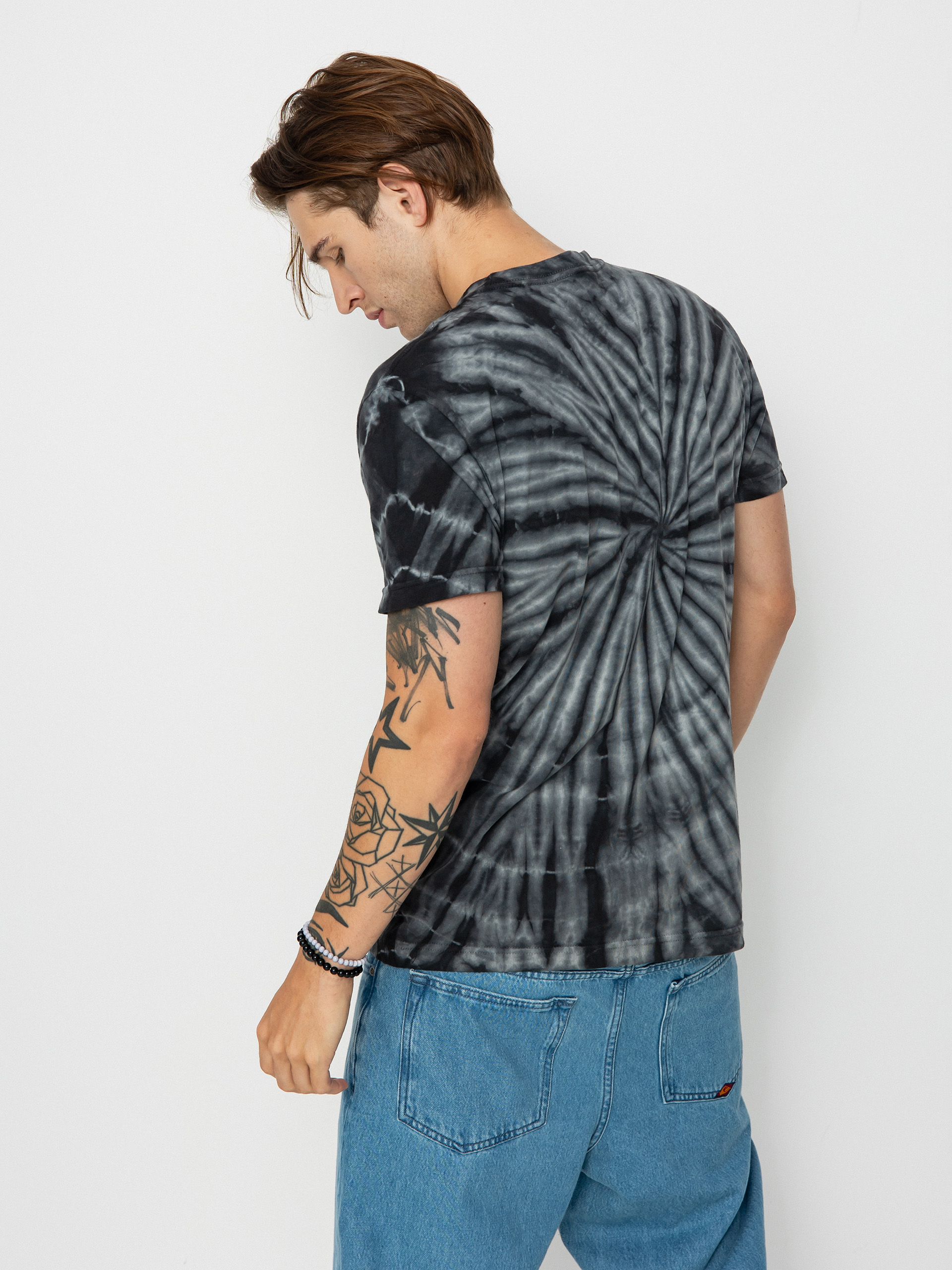 eS Script Tye Dye T-shirt (black)