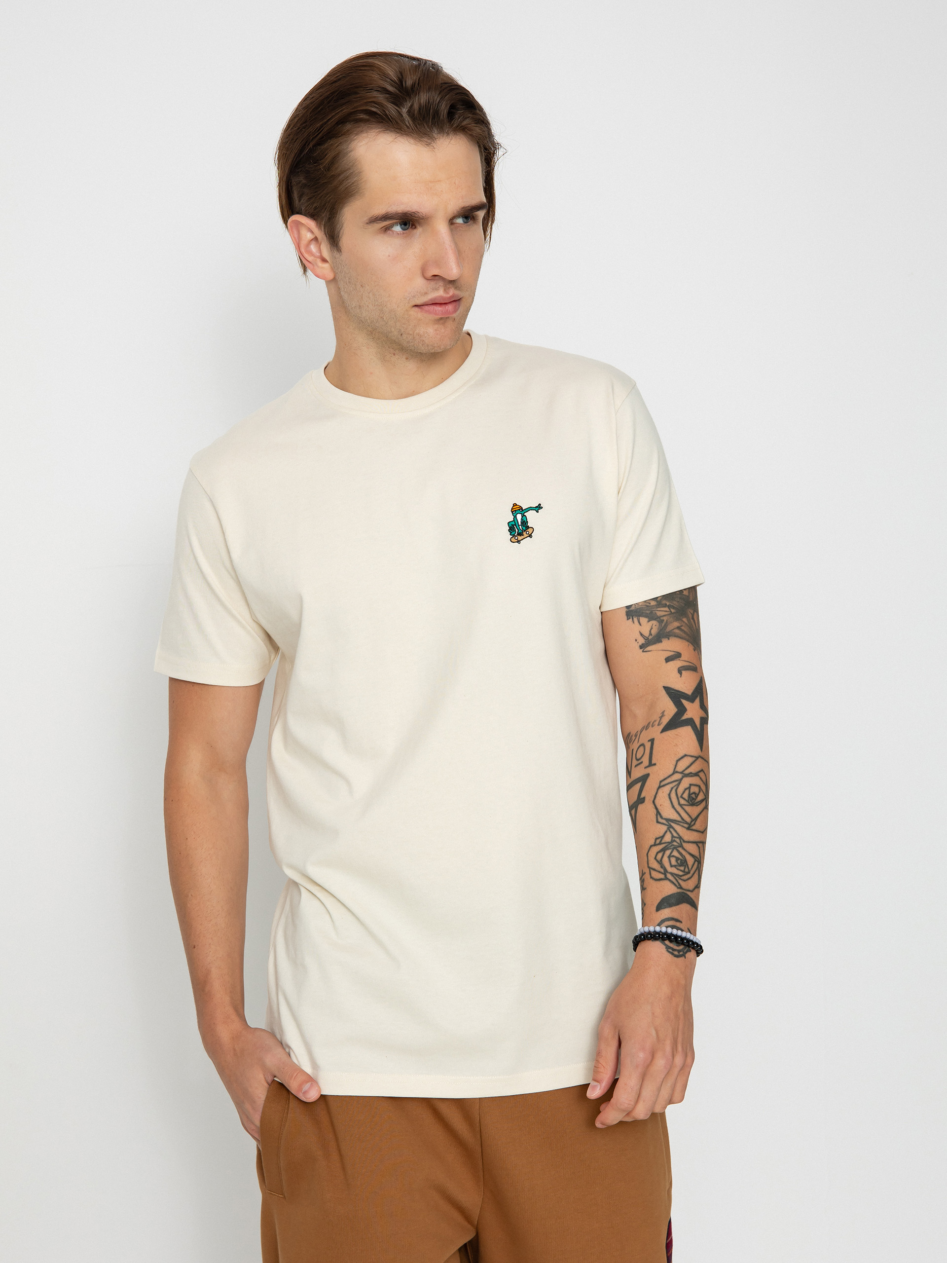 Iriedaily Froggie Emb T-shirt (undyed)