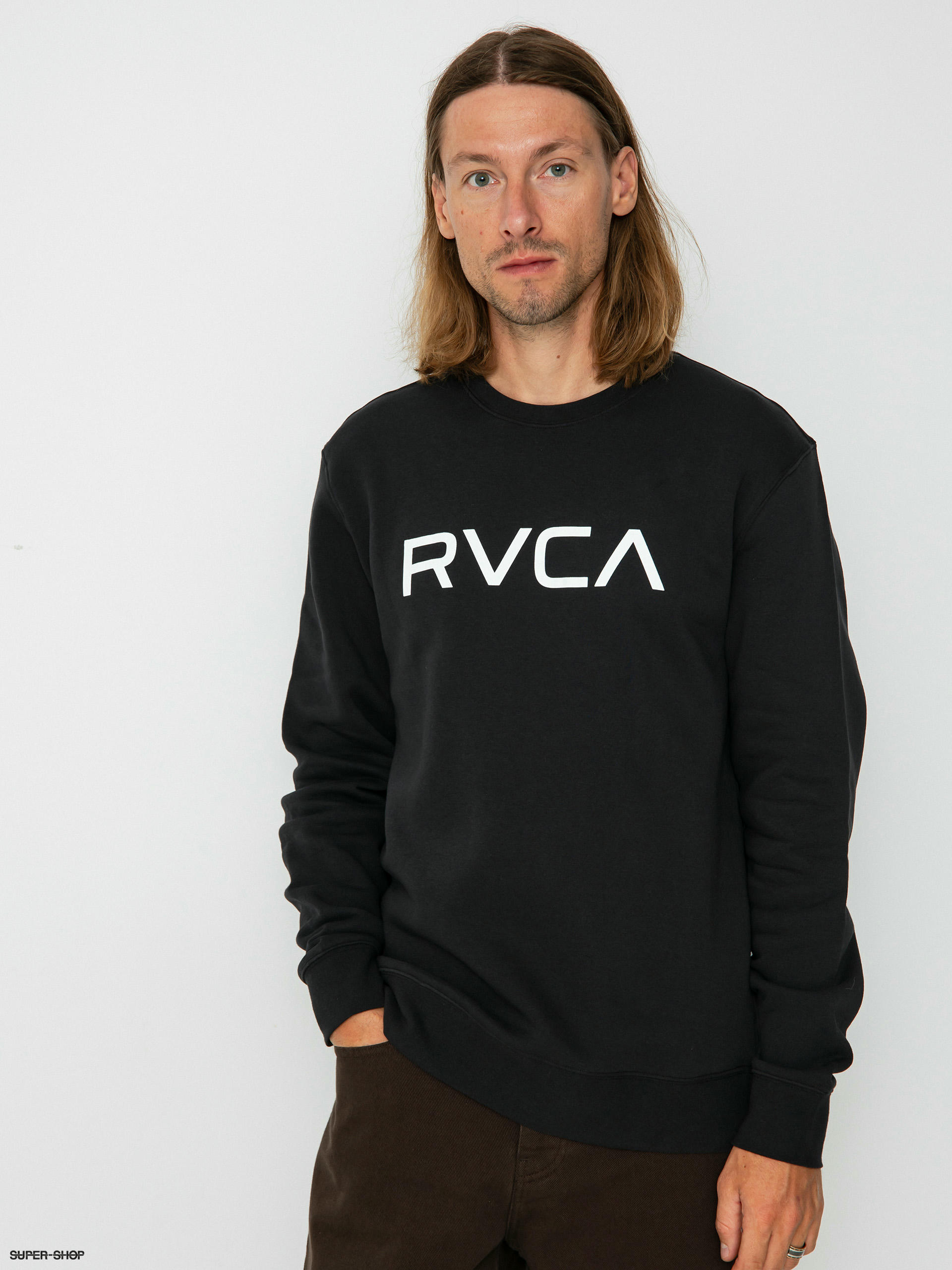 Rvca crew sales neck sweater