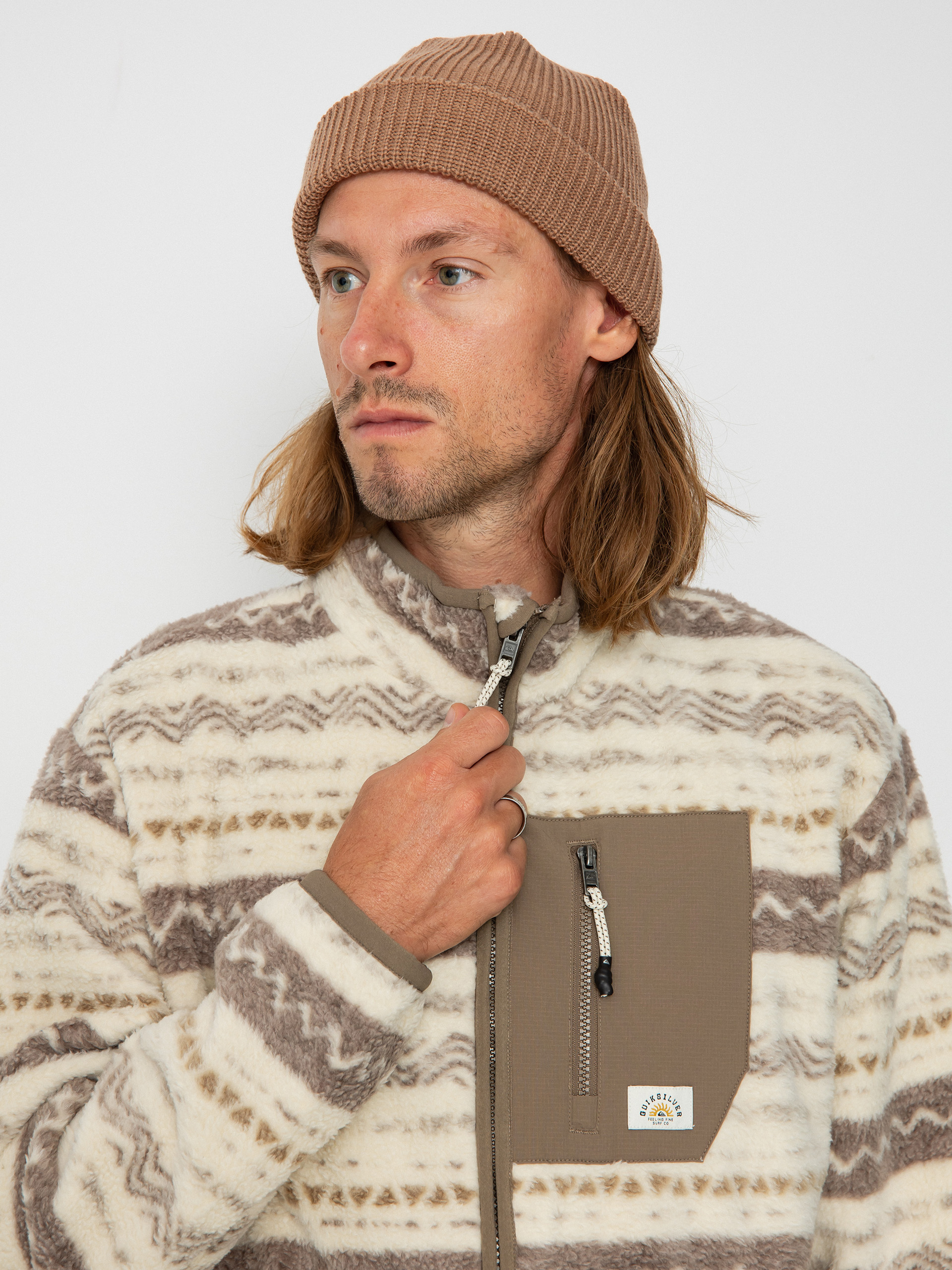 Mens Quiksilver Clean Coasts Fleece  (birchplayamesa)