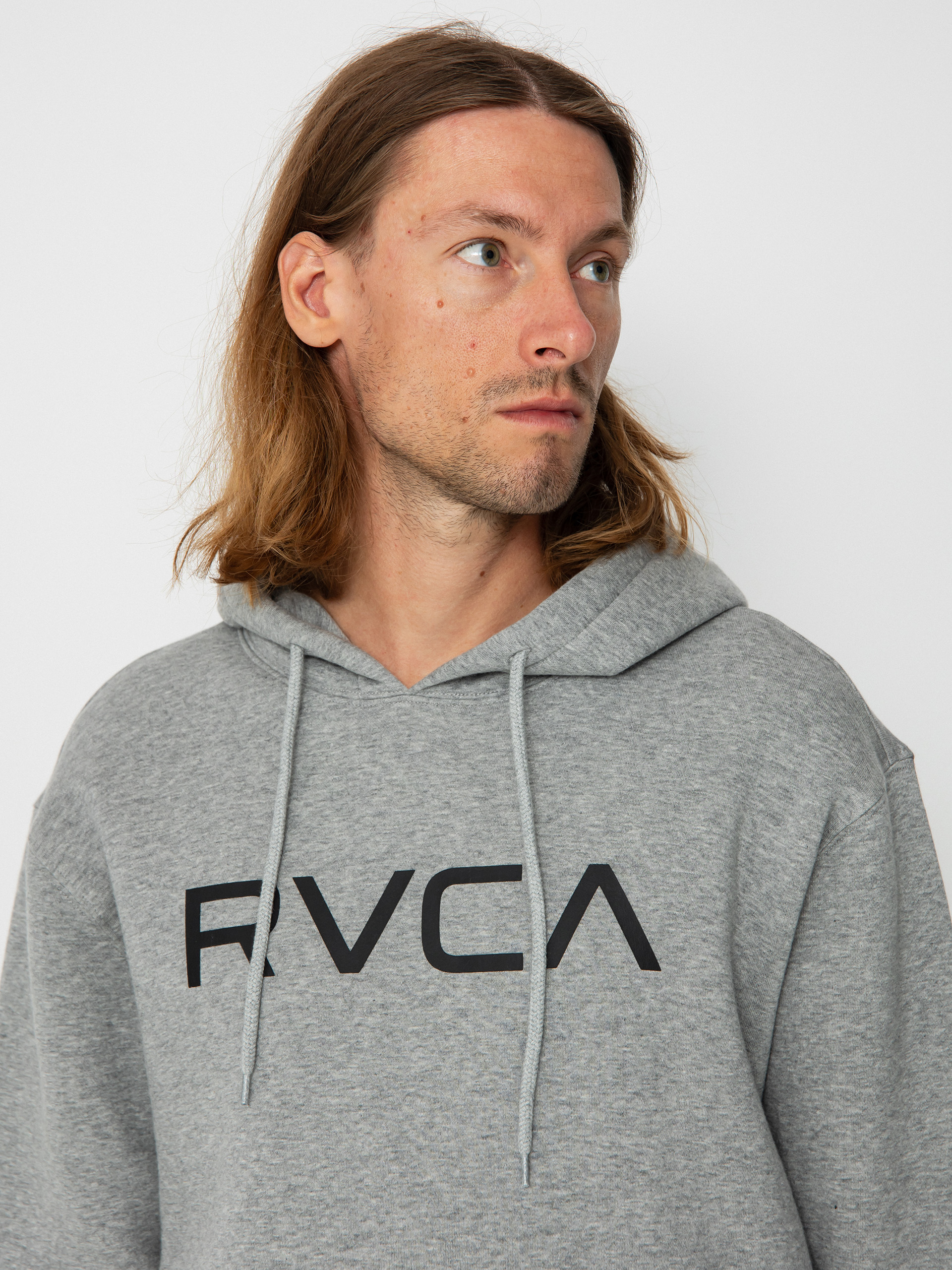 RVCA Big Rvca HD Hoodie (athletic heather)