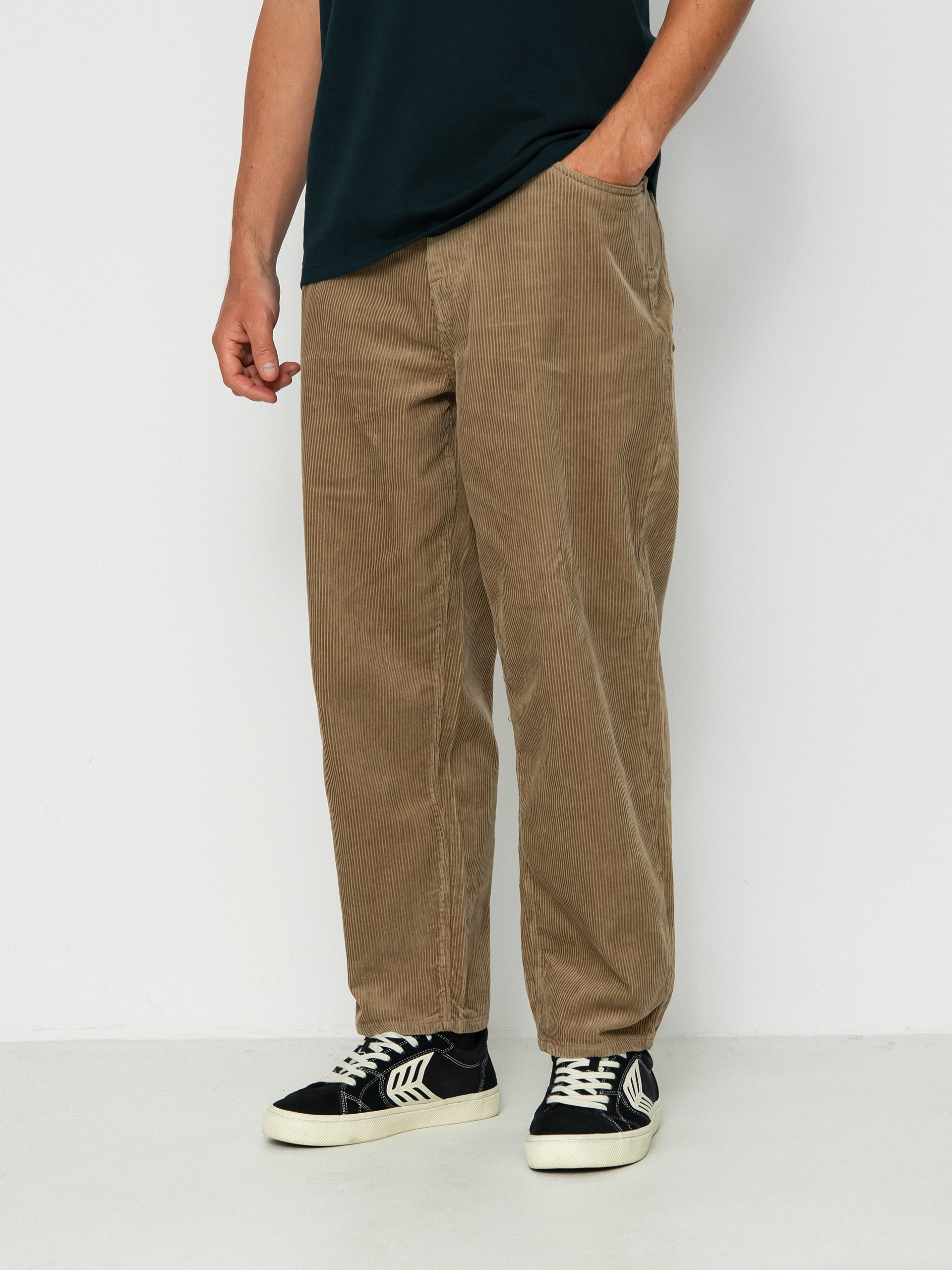 Volcom Billow Tapered Cord Pants green (khaki)