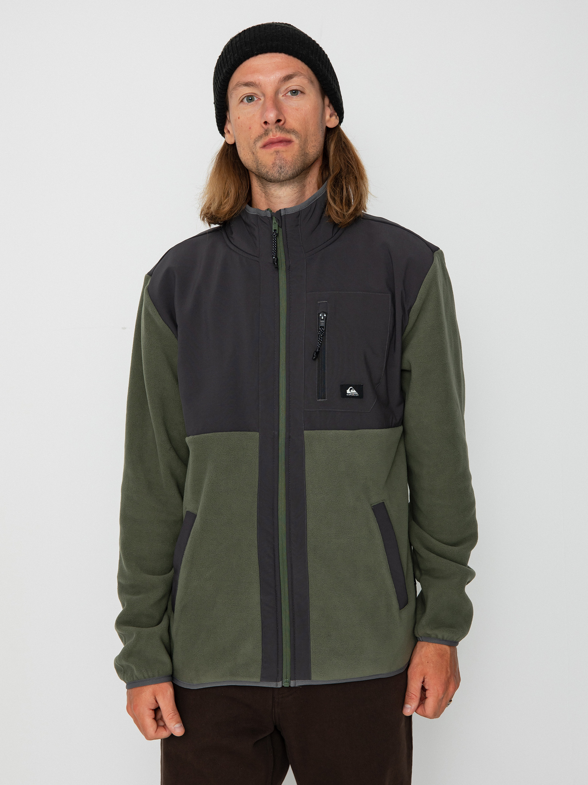 Mens Quiksilver Fz Fleece (thyme)