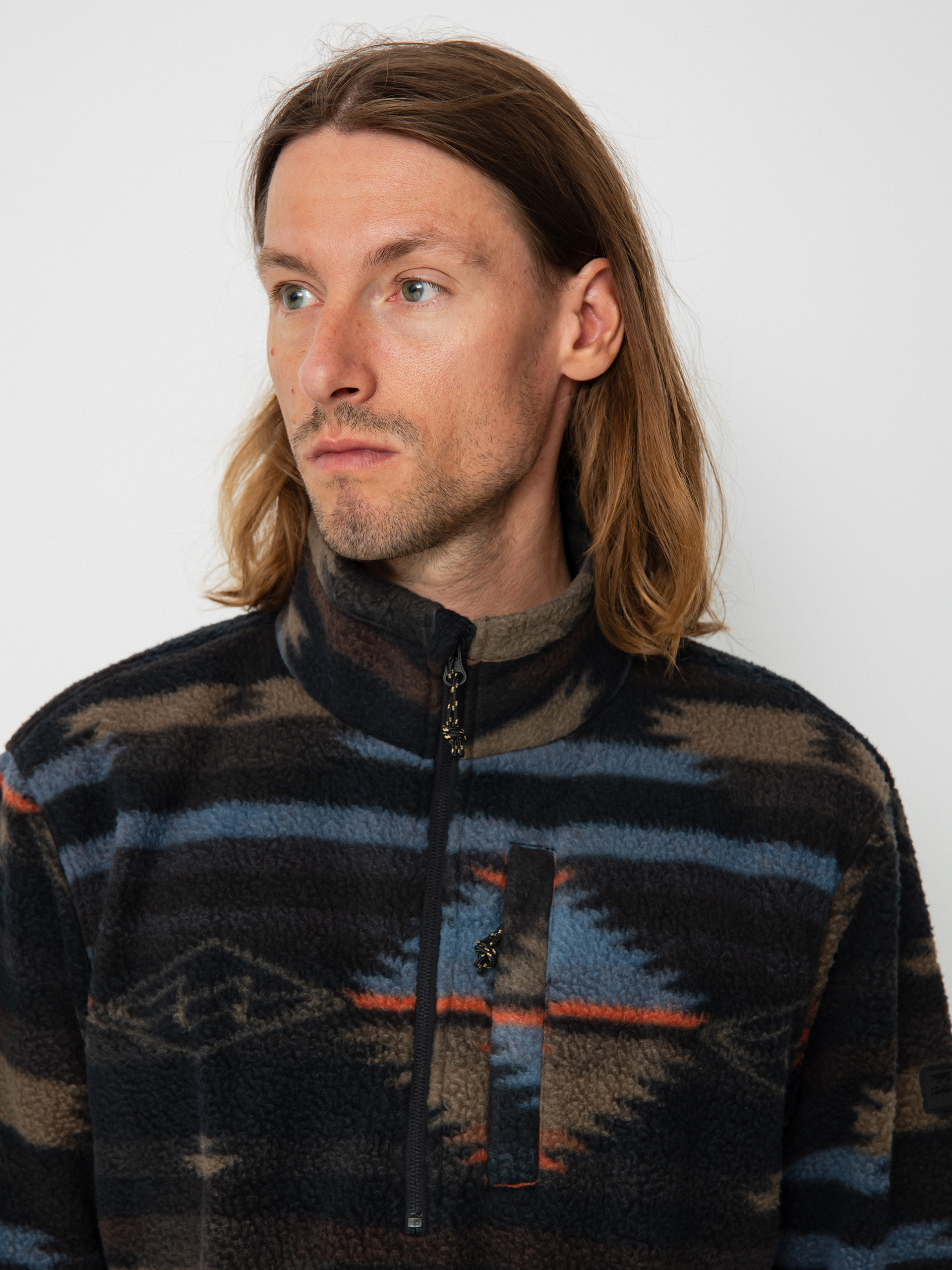 Herren Billabong Boundary Fleecejacke (black)