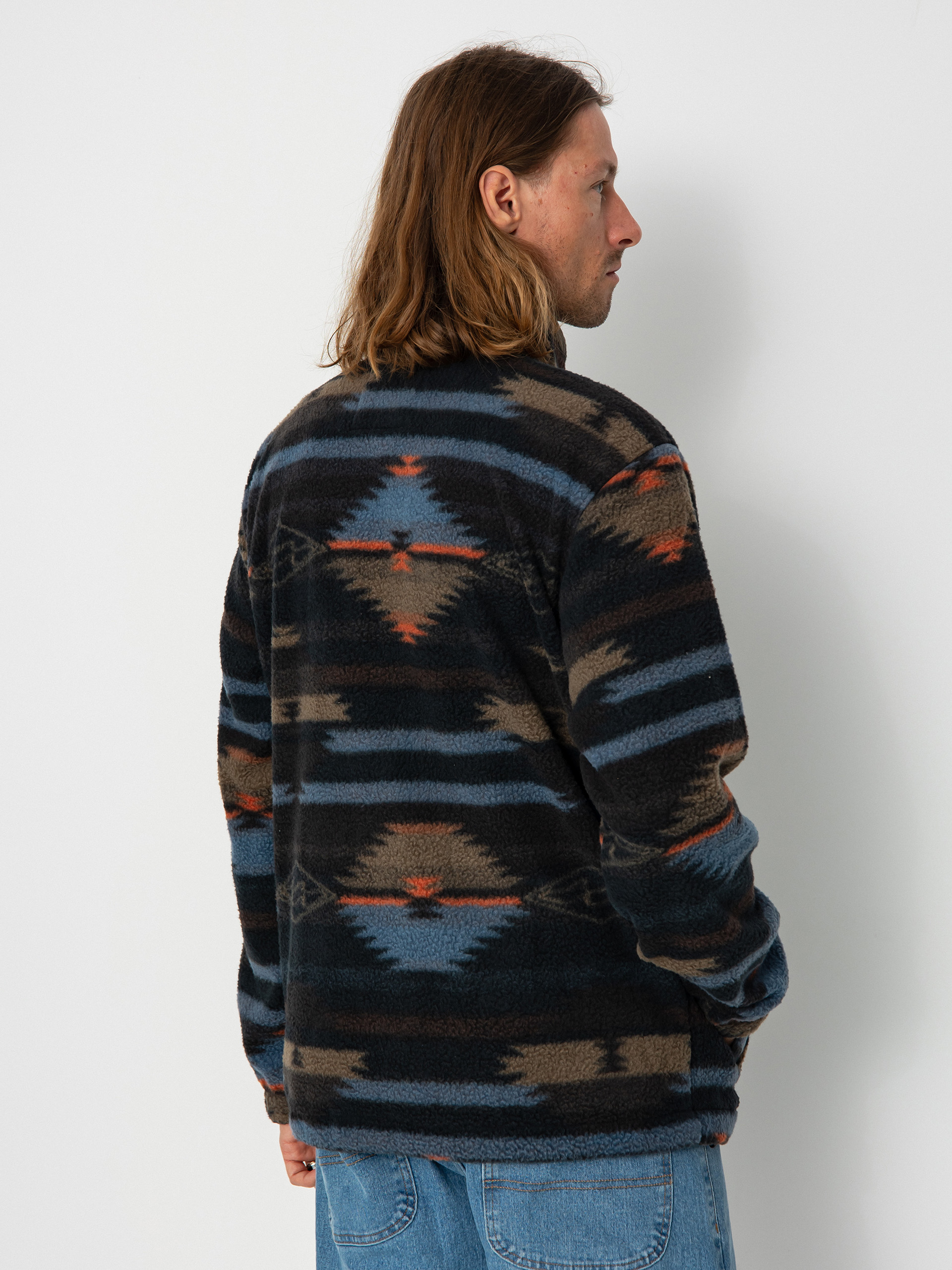 Herren Billabong Boundary Fleecejacke (black)