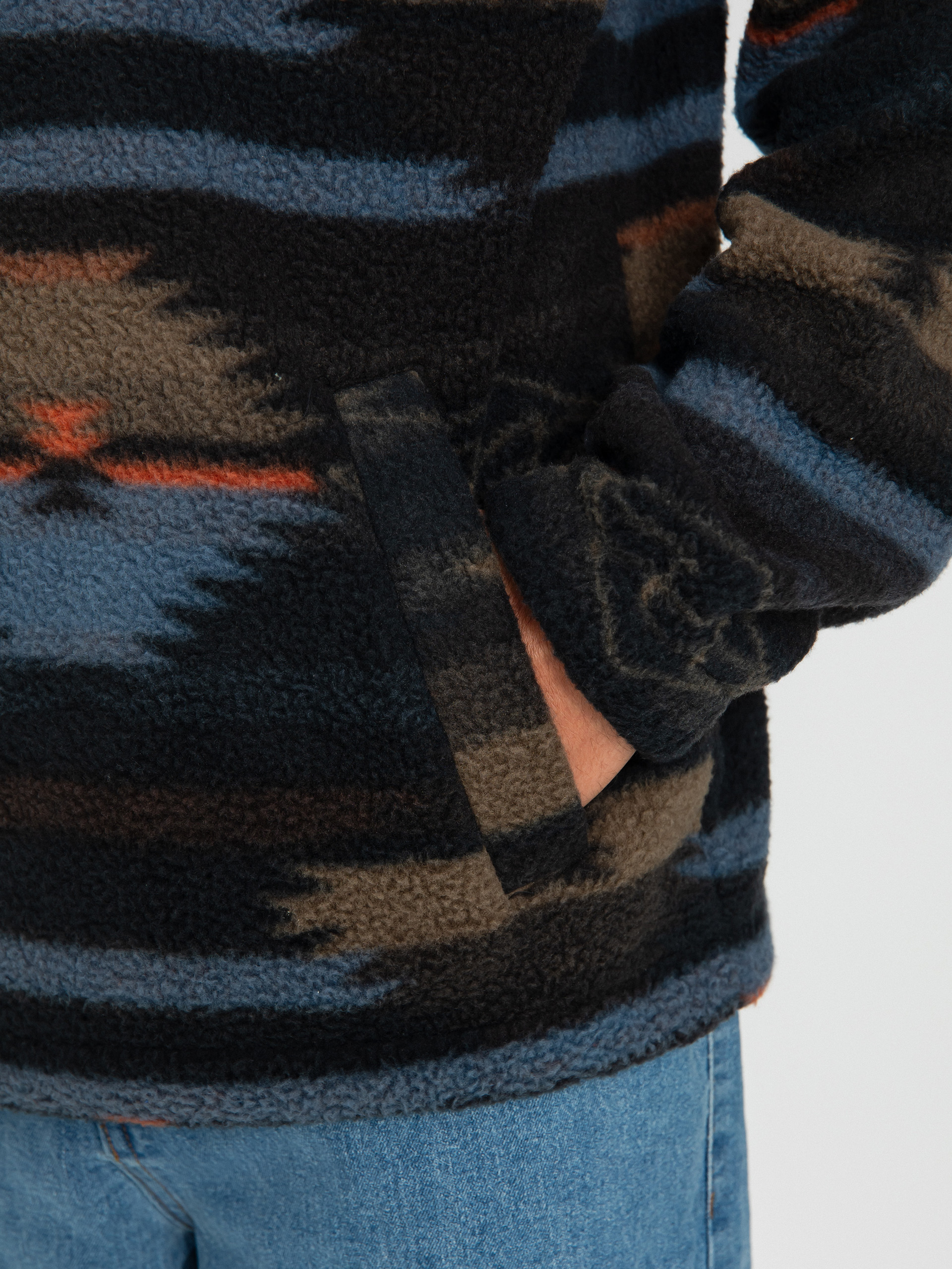 Herren Billabong Boundary Fleecejacke (black)