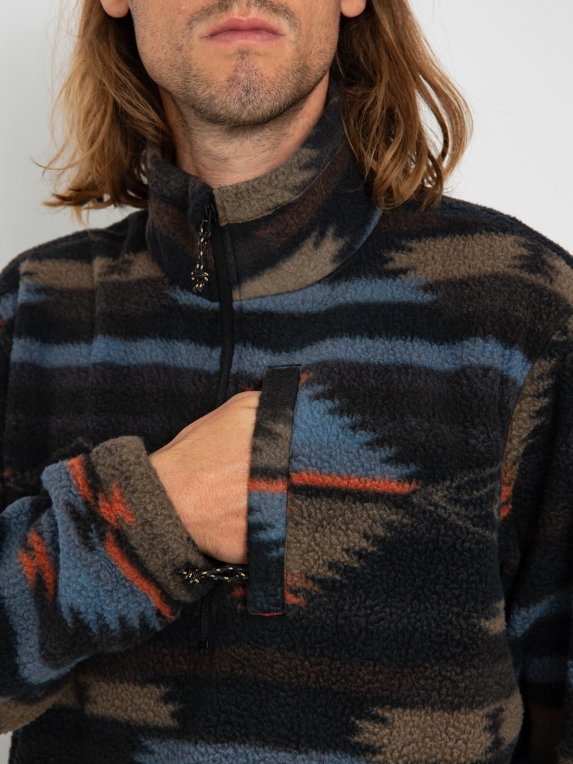 Herren Billabong Boundary Fleecejacke (black)