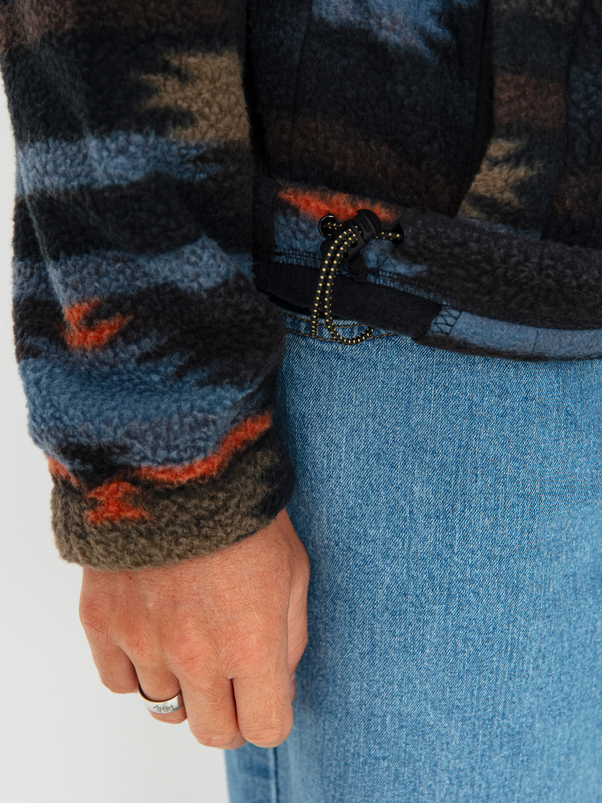 Herren Billabong Boundary Fleecejacke (black)