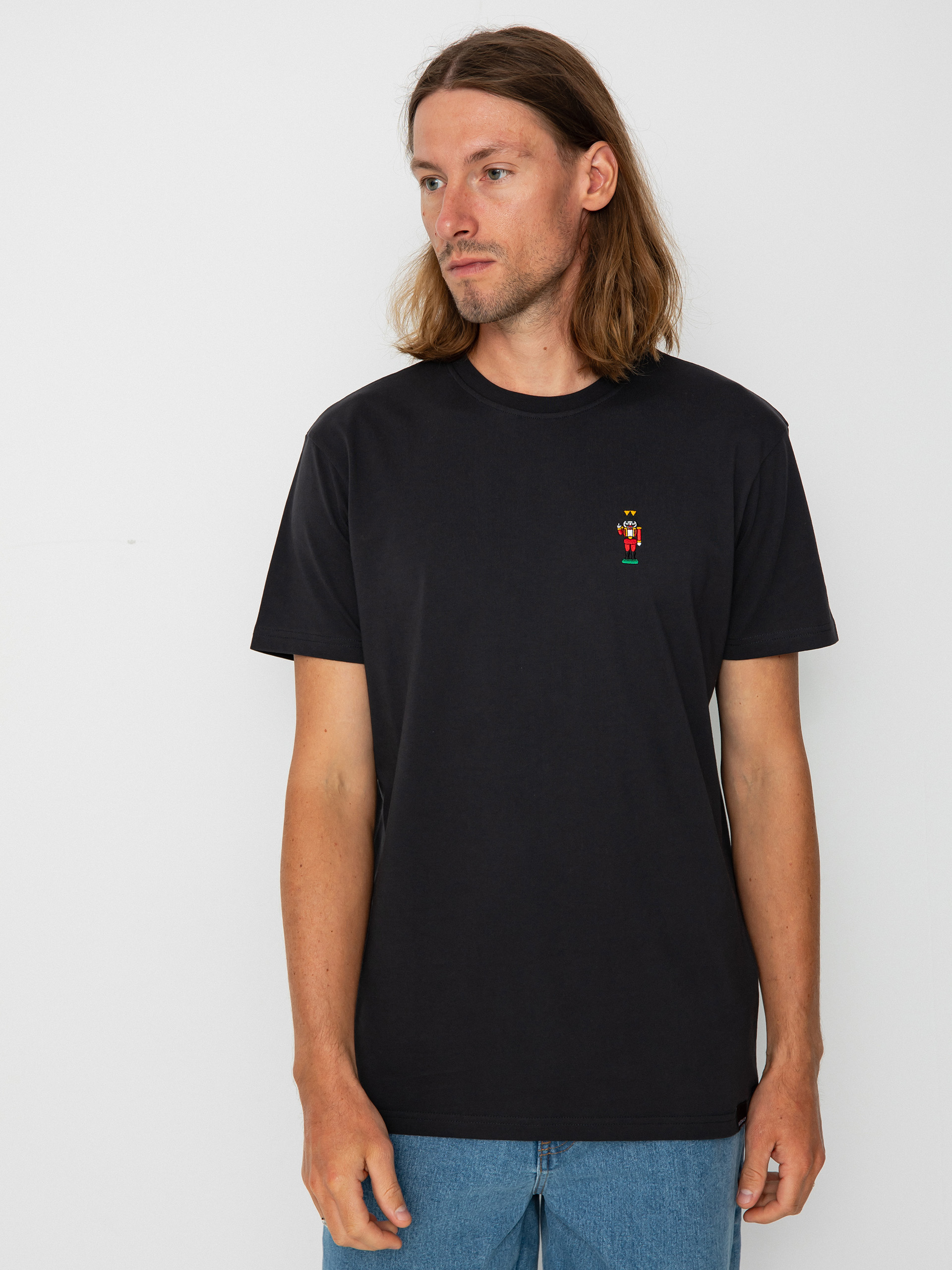 Iriedaily Nutcrax Emb T-shirt (coal)